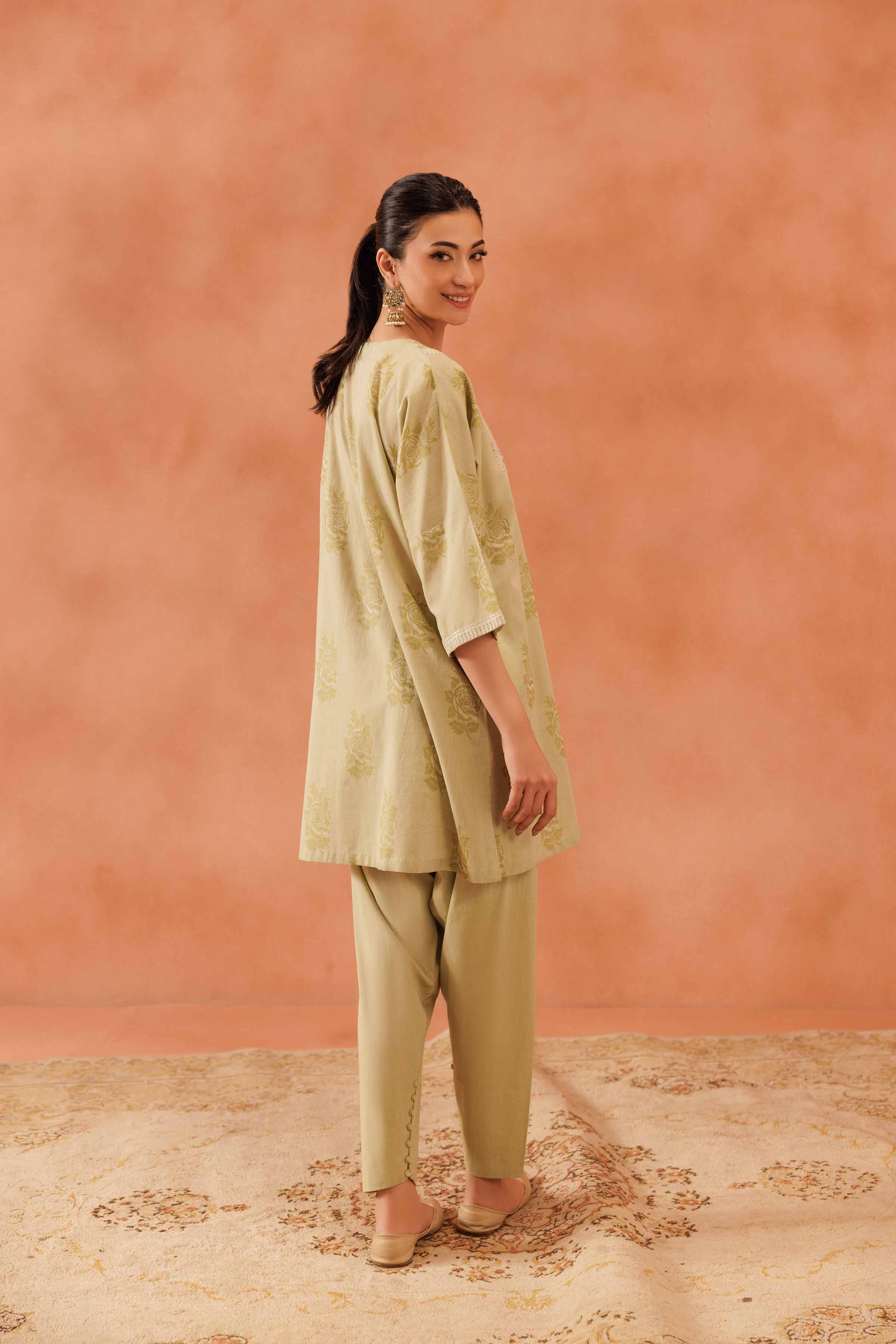 2 Piece - Embroidered Suit - KFE25-132