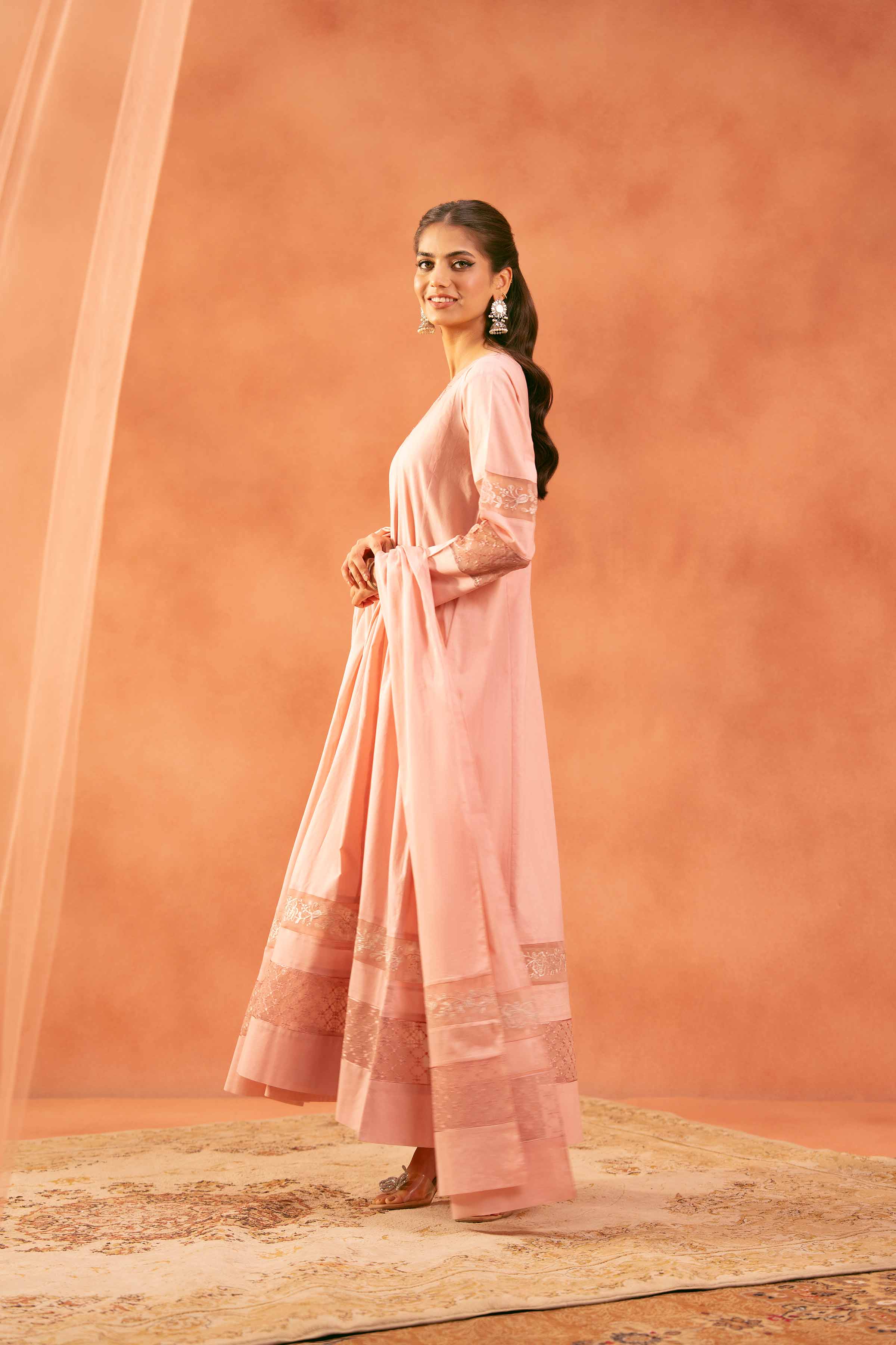 2 Piece - Embroidered Suit - KFE25-134