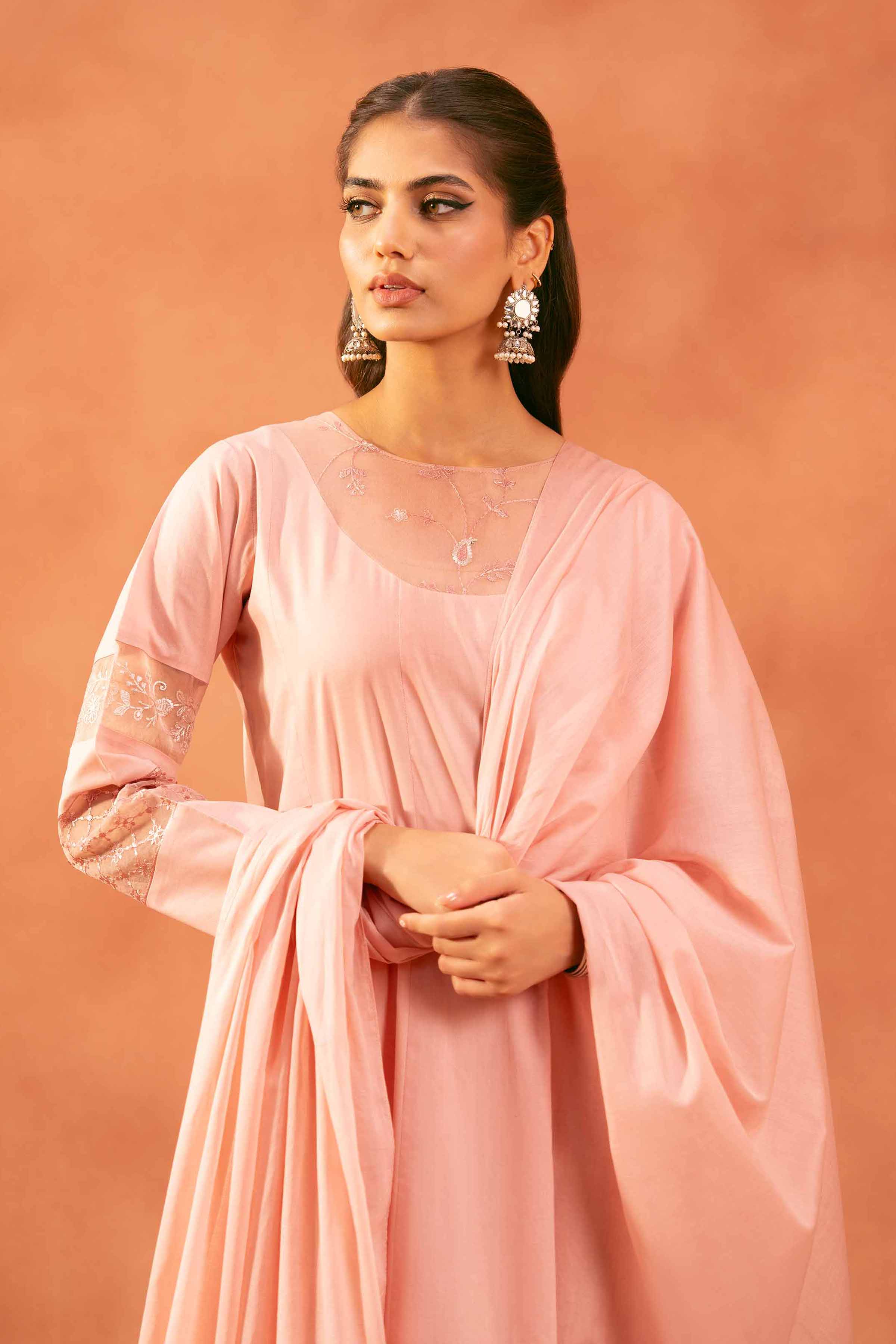 2 Piece - Embroidered Suit - KFE25-134