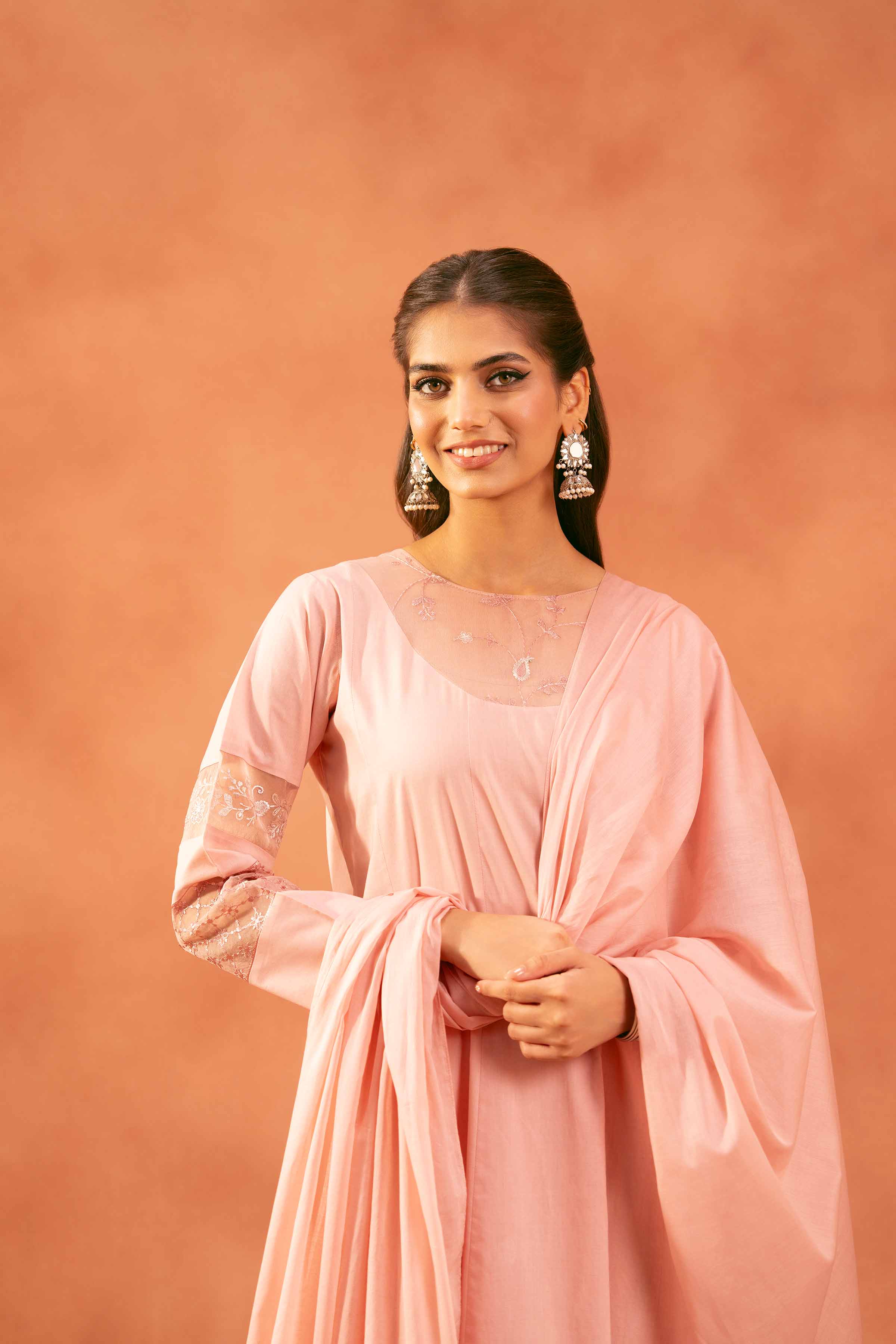 2 Piece - Embroidered Suit - KFE25-134