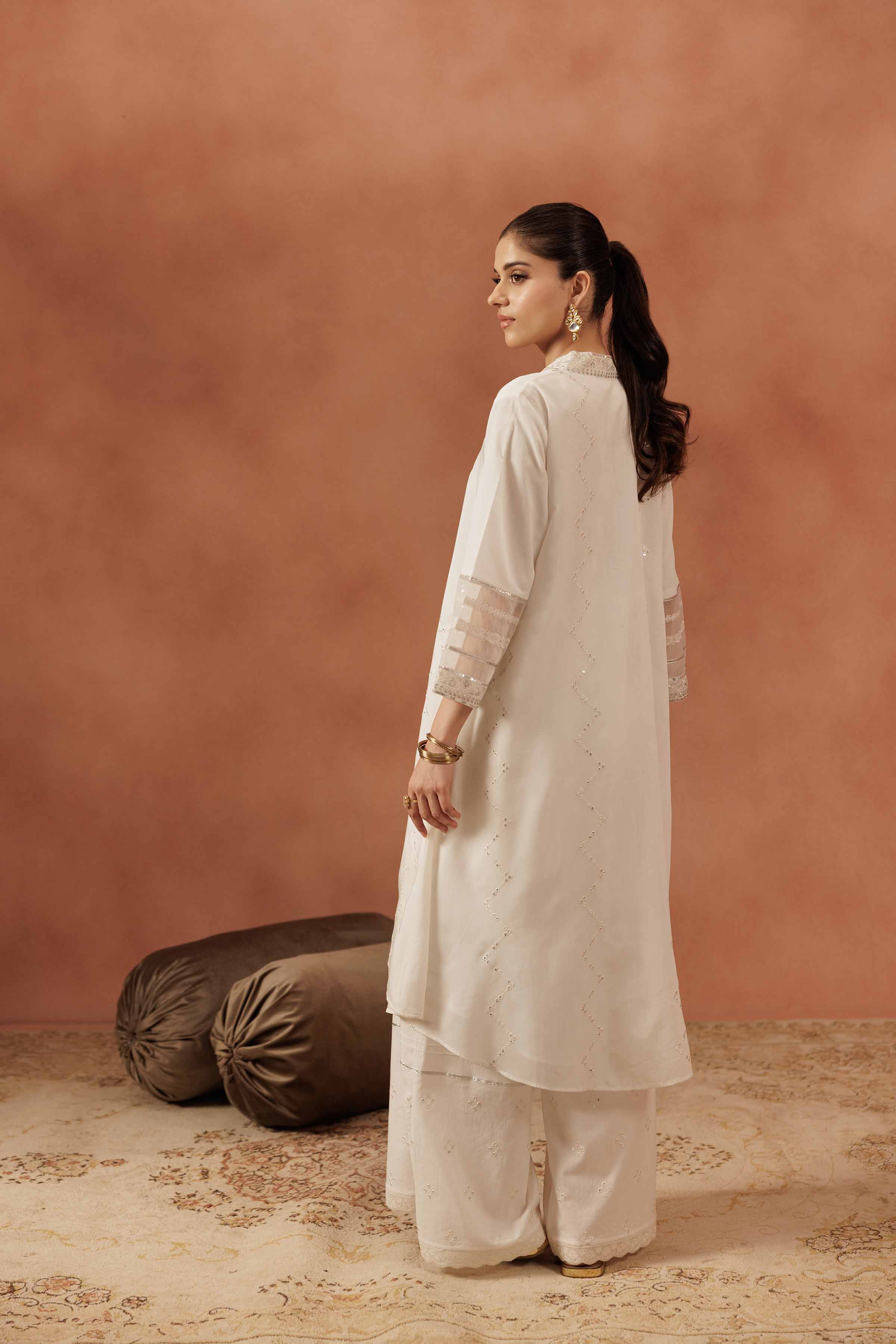 2 Piece - Embroidered Suit - KFE25-135