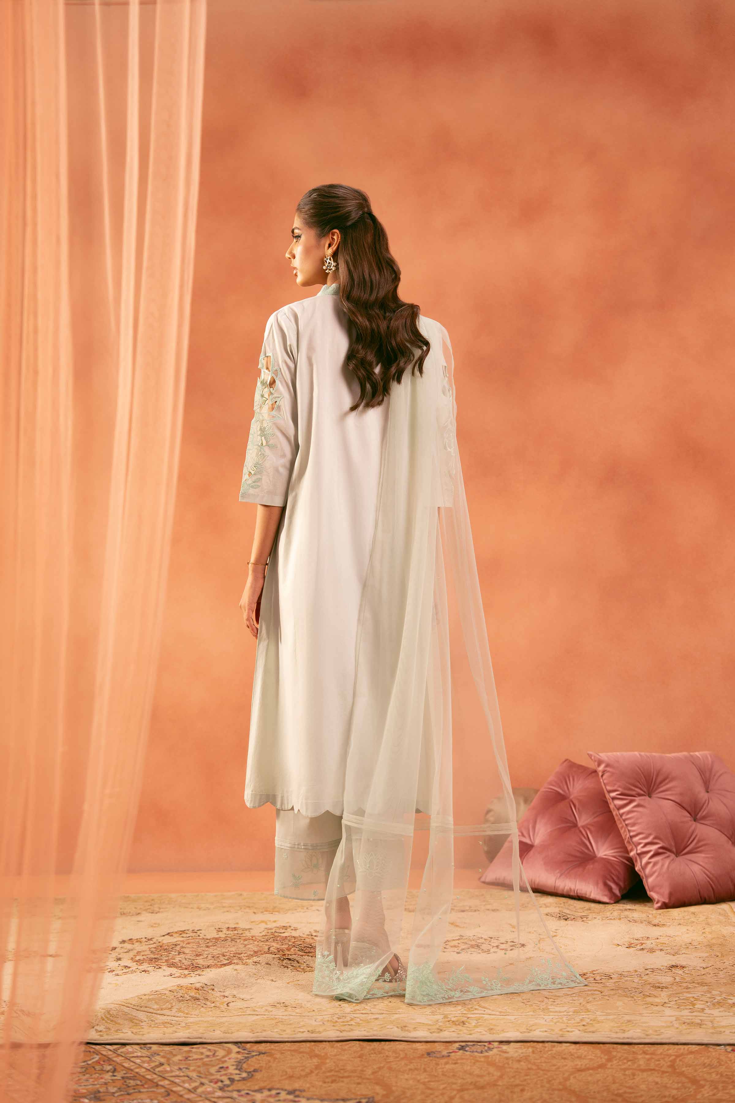 3 Piece - Embroidered Suit - KFE25-136