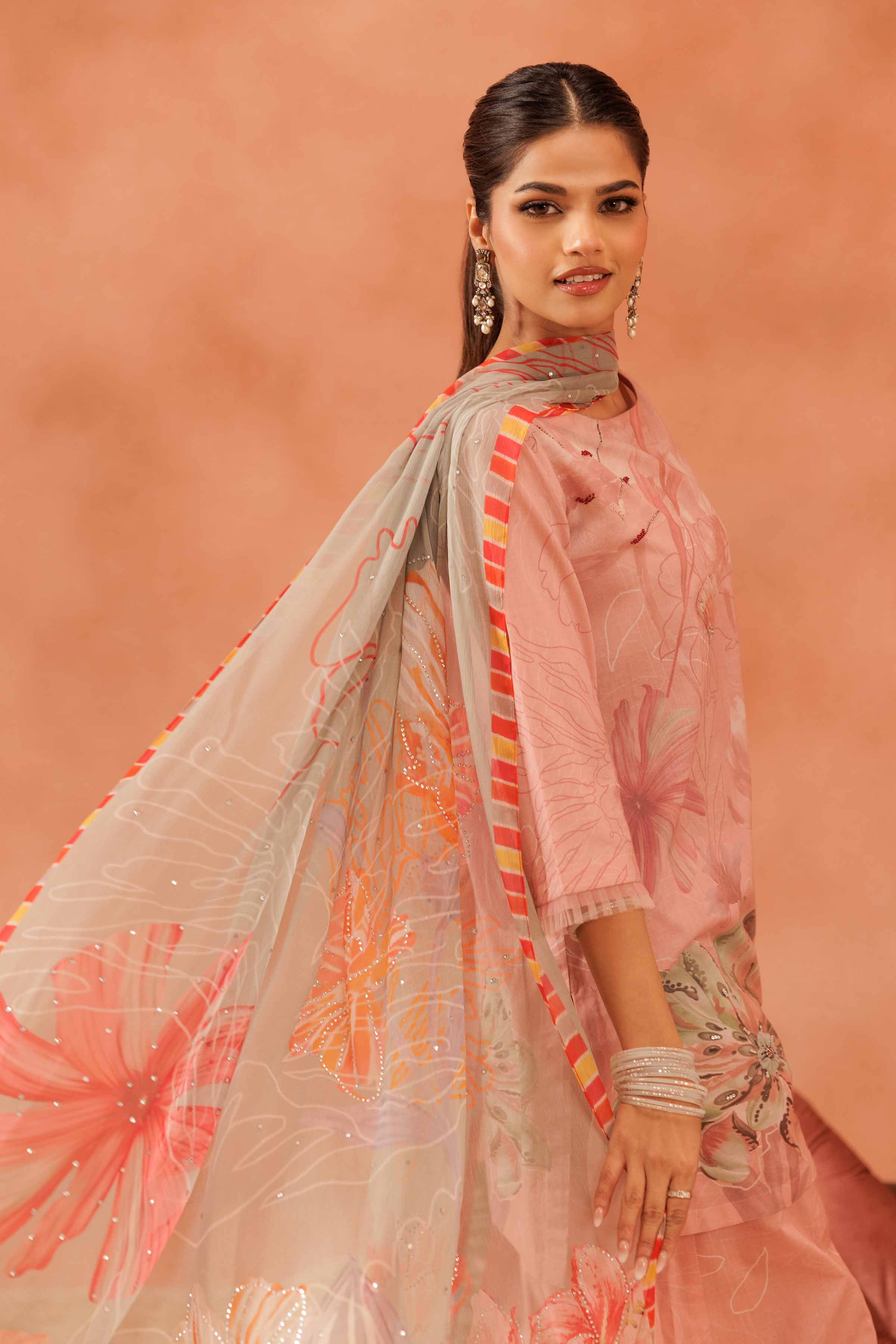 3 Piece - Printed Suit - KFE25-139