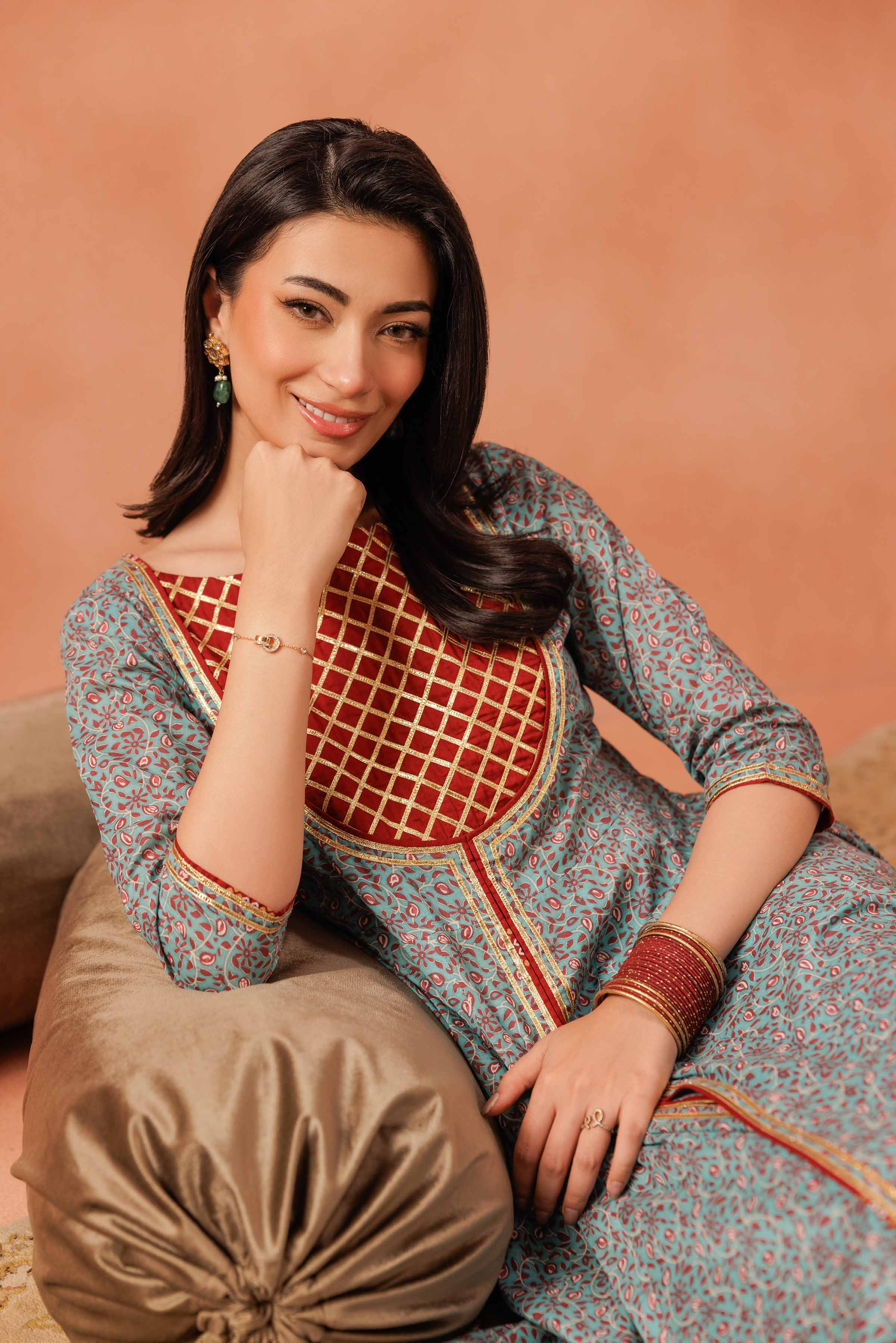2 Piece - Printed Suit - KFE25-140
