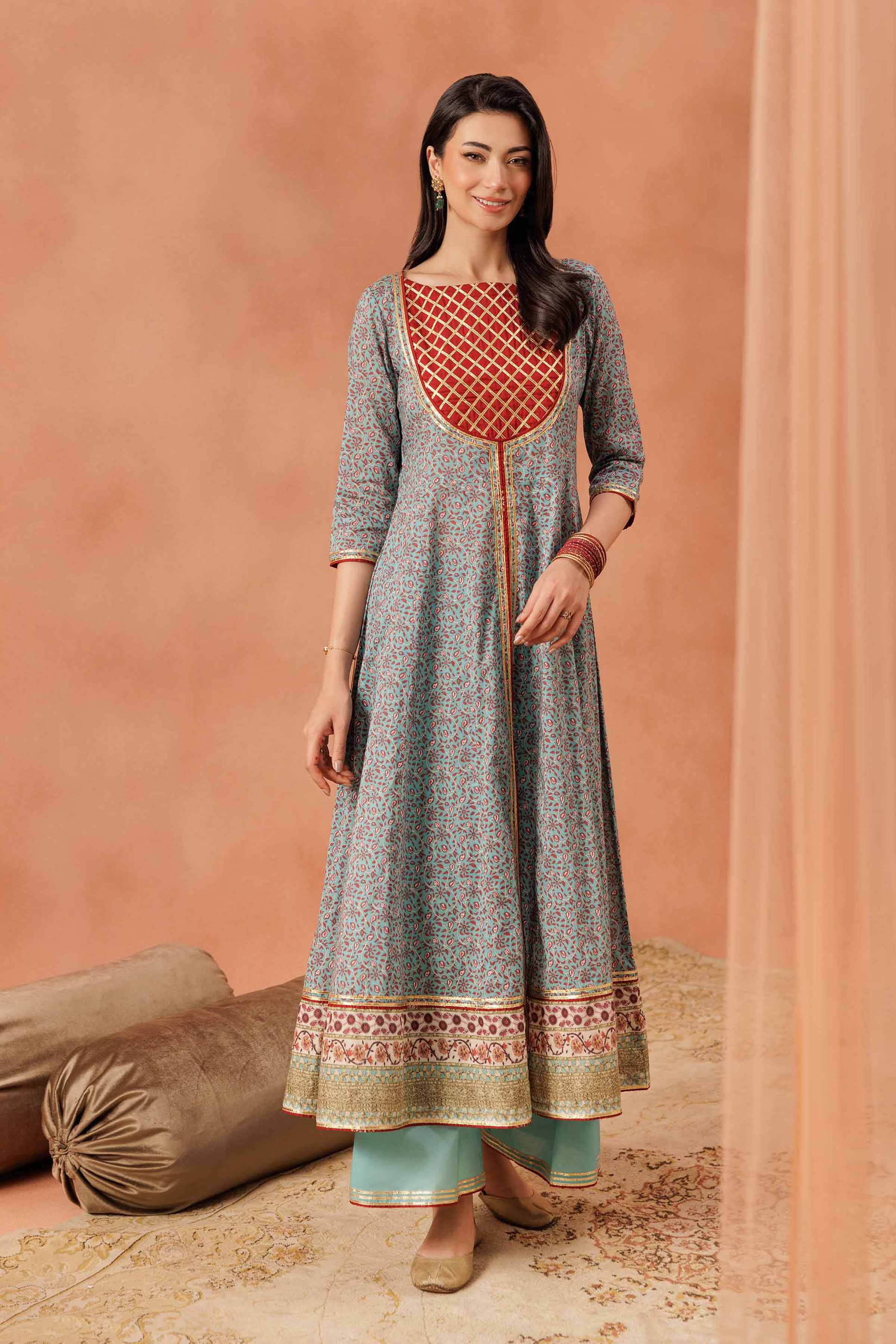 2 Piece - Printed Suit - KFE25-140