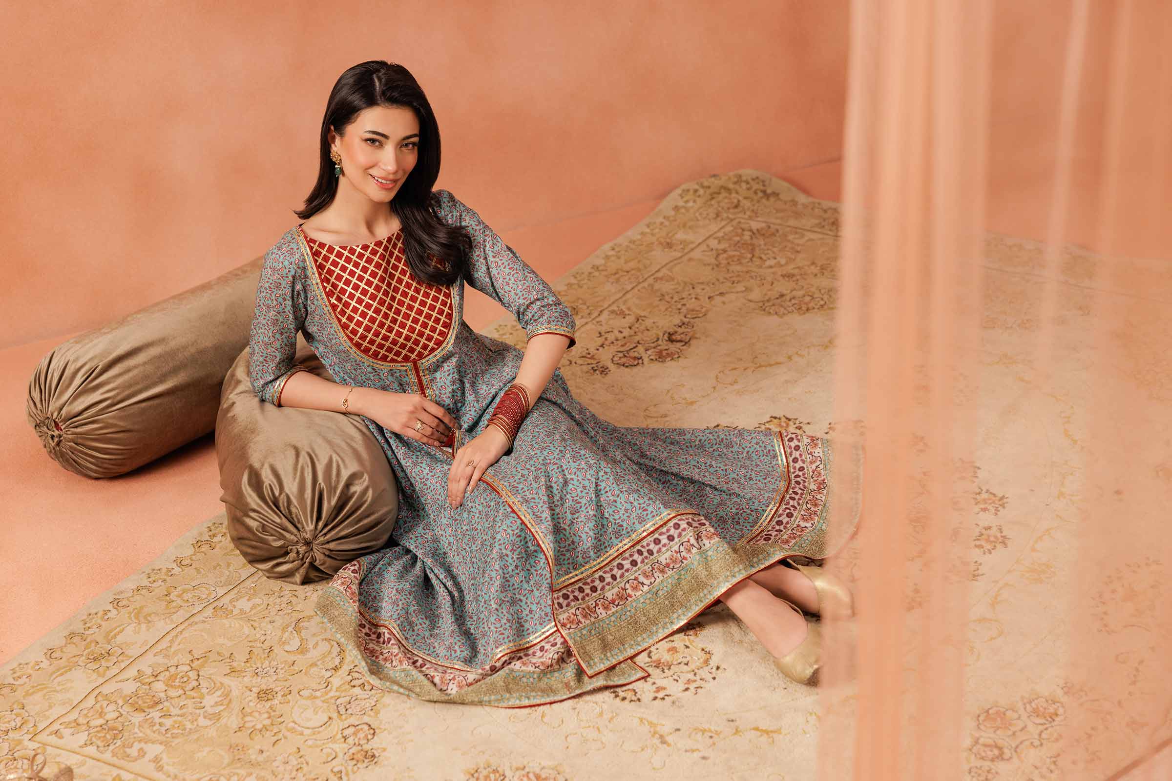 2 Piece - Printed Suit - KFE25-140