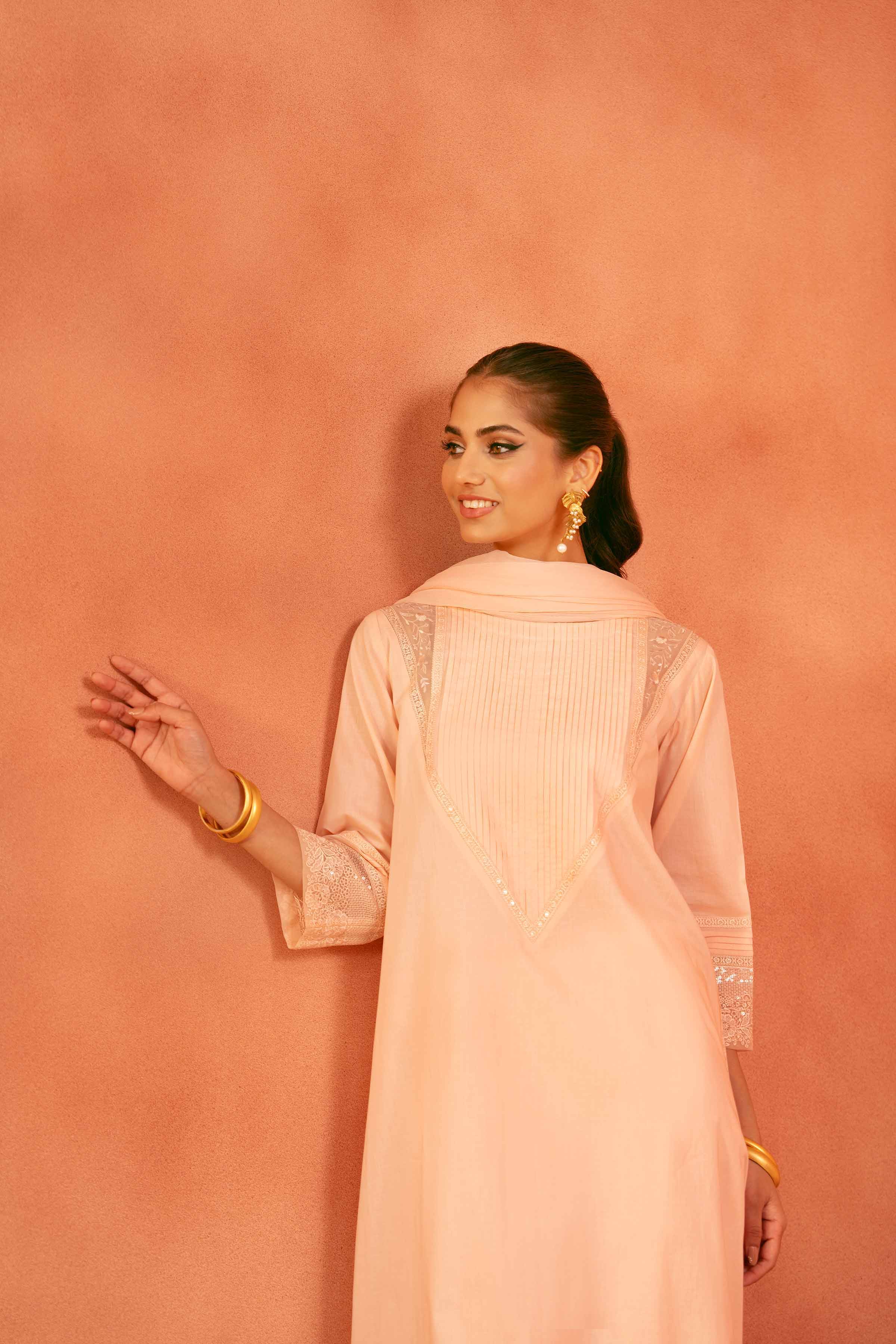 2 Piece - Embroidered Suit - KFE25-145