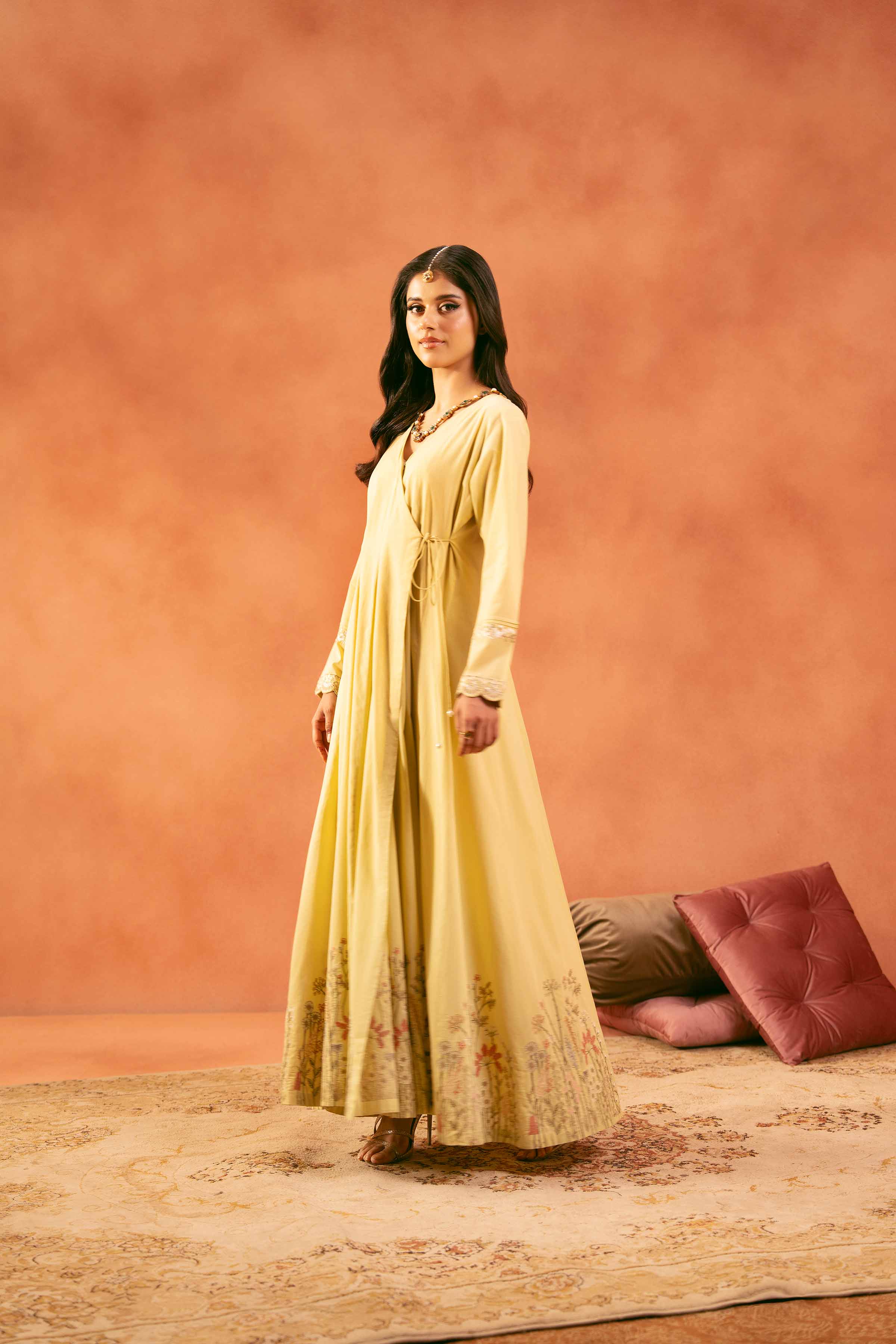 Embroidered Dress - KFE25-180