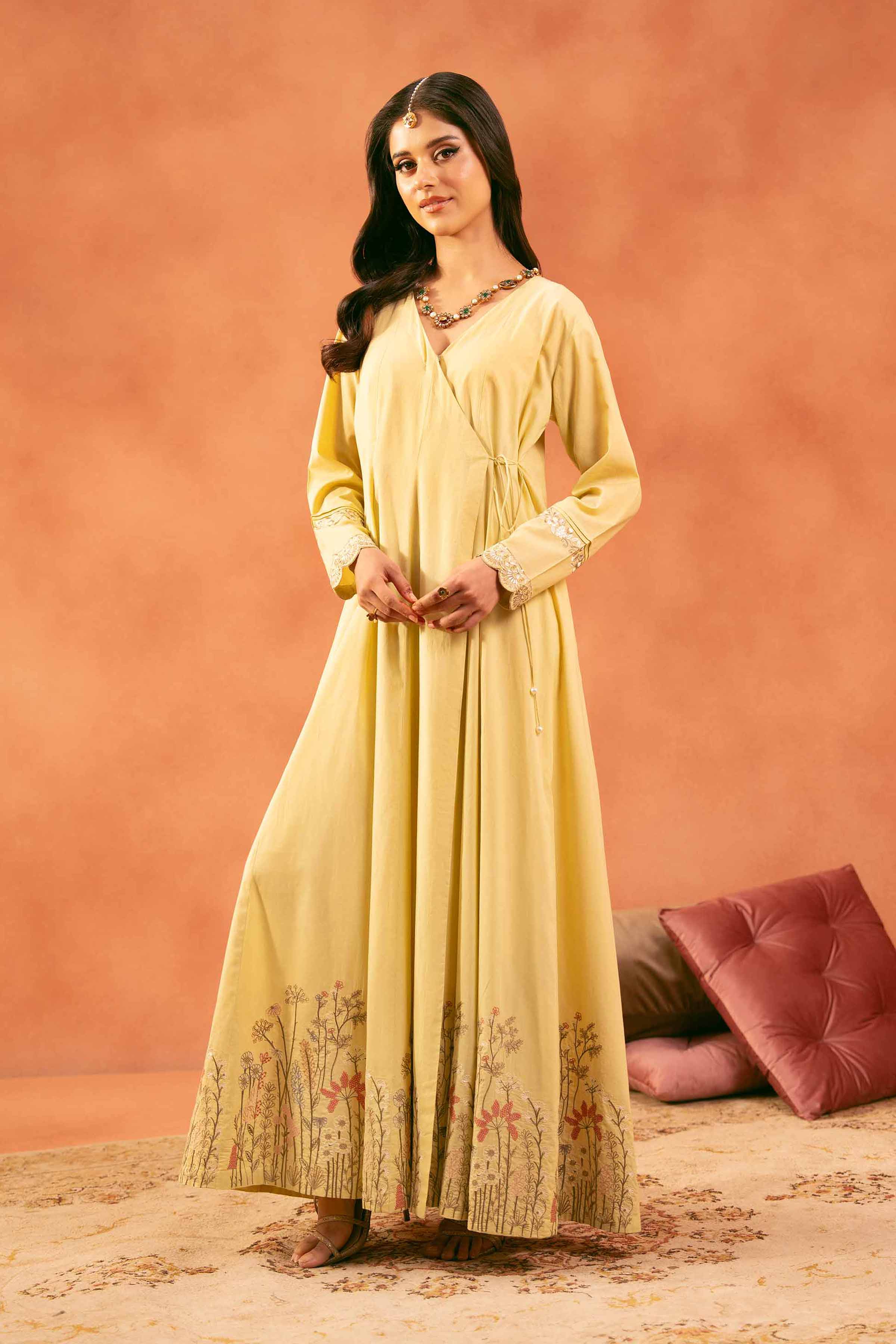 Embroidered Dress - KFE25-180