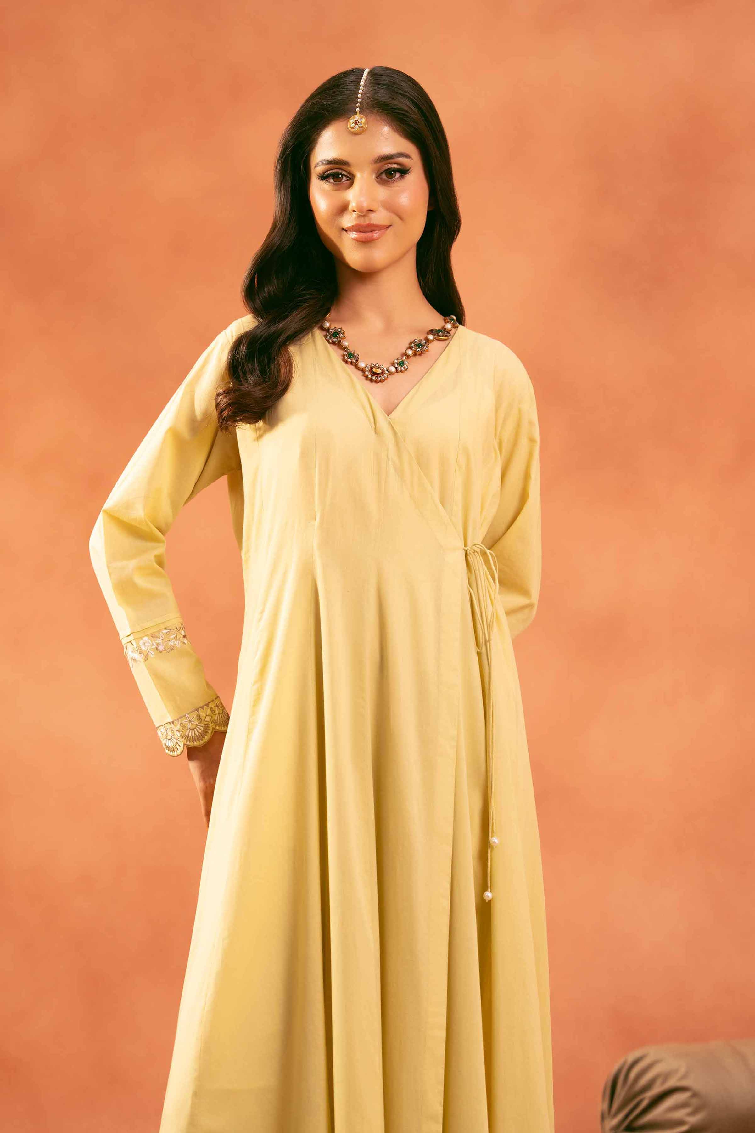 Embroidered Dress - KFE25-180