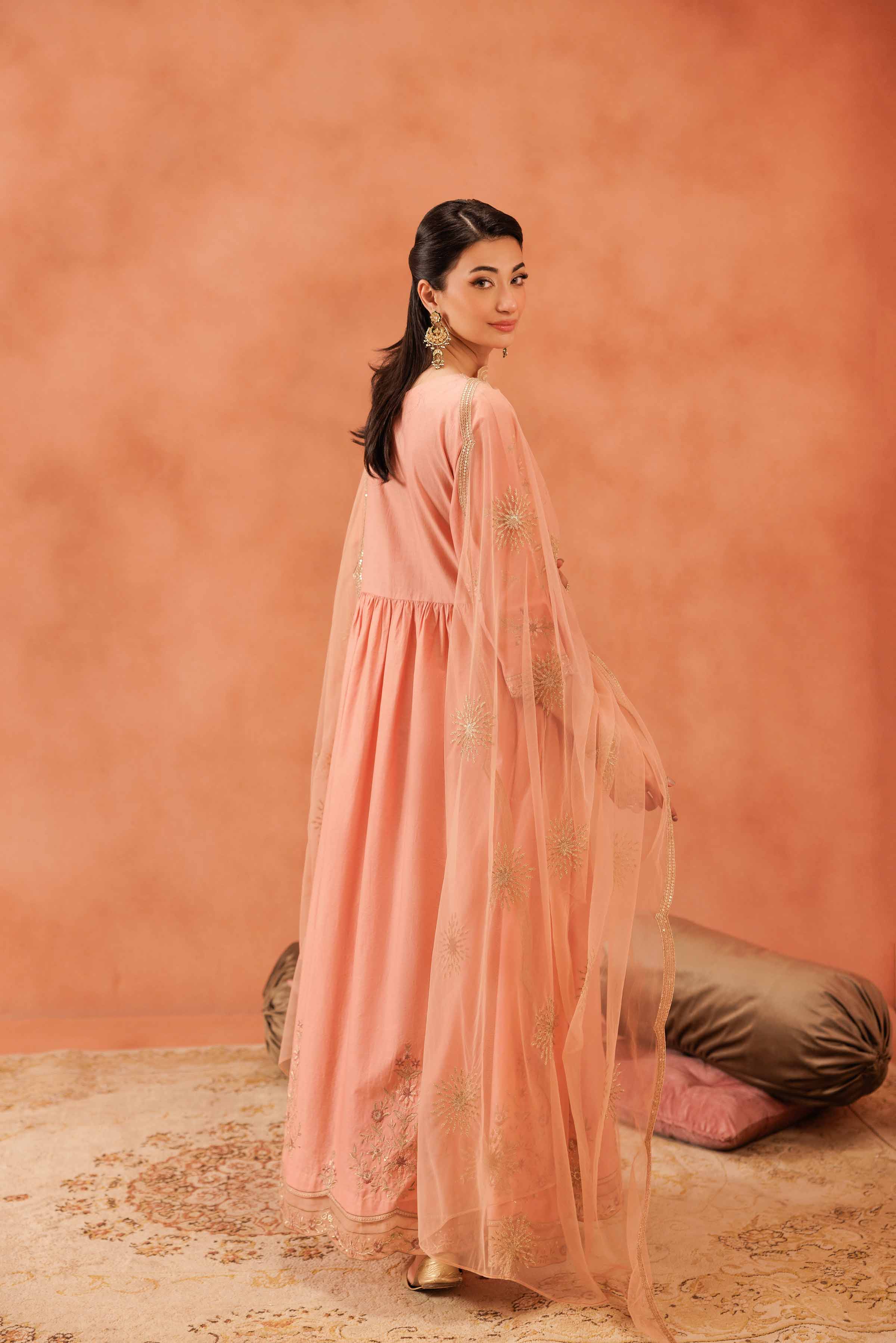 2 Piece - Embroidered Suit - KFE25-36