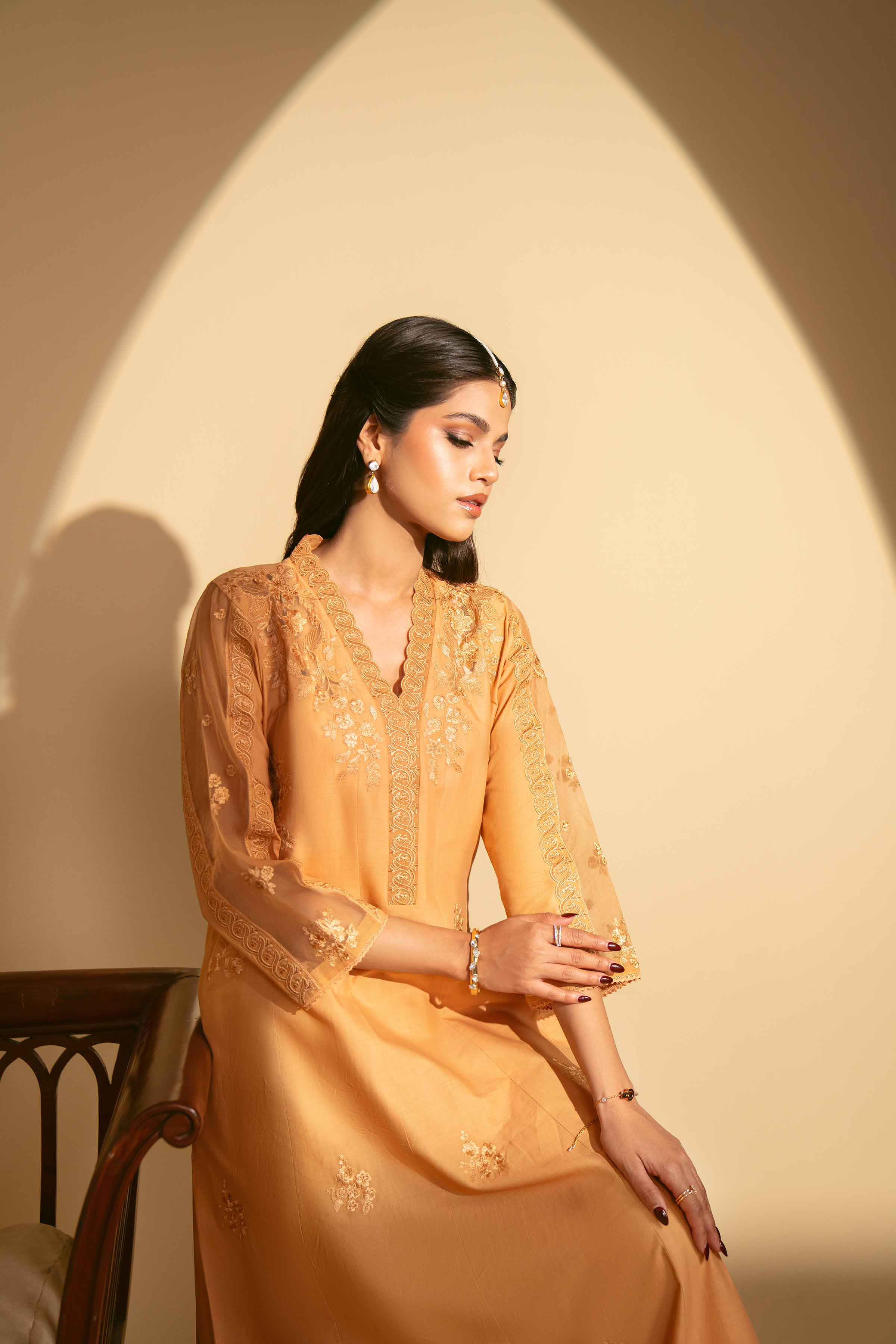 Embroidered Dress - KFE25-37