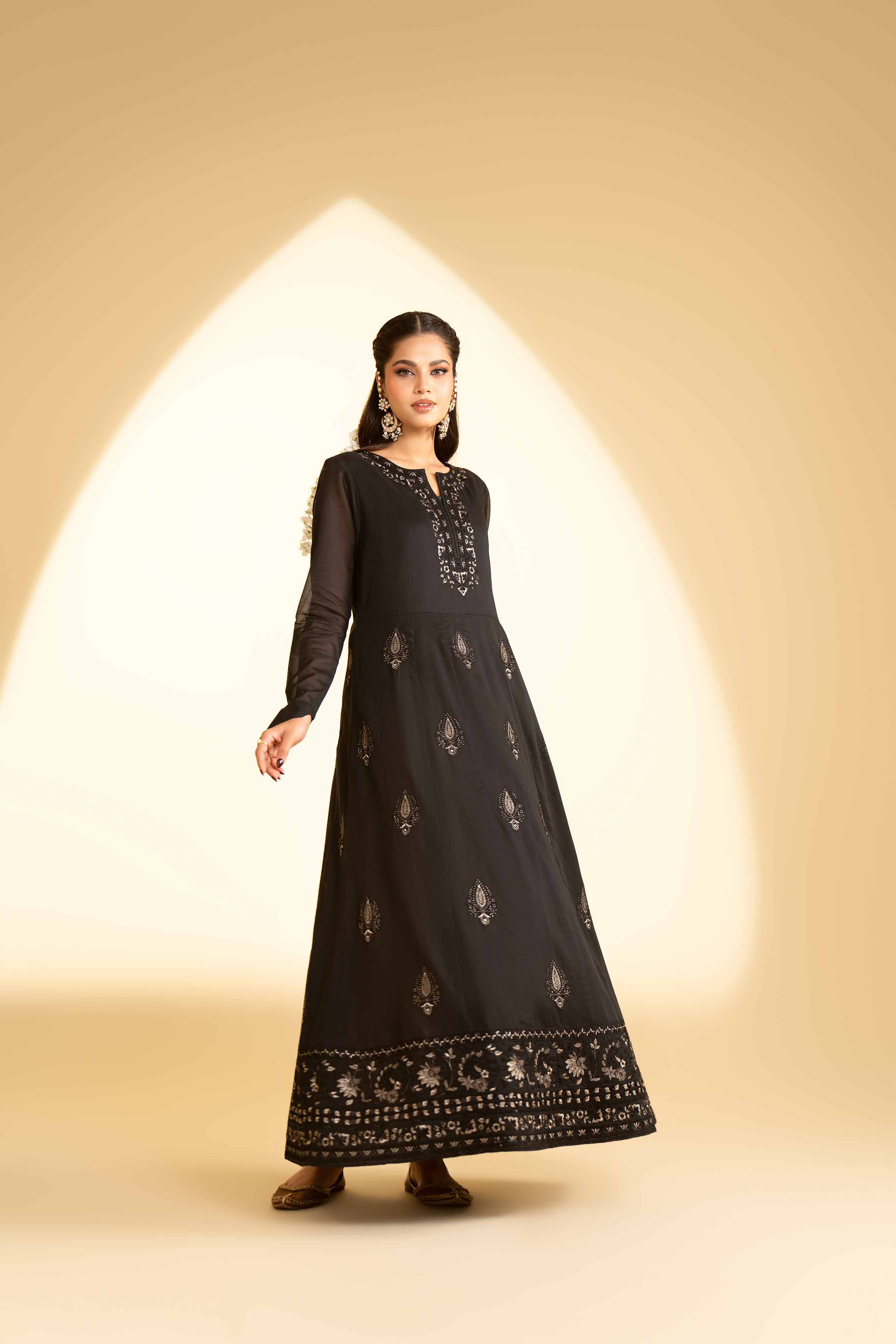 Embroidered Dress - KFE25-65