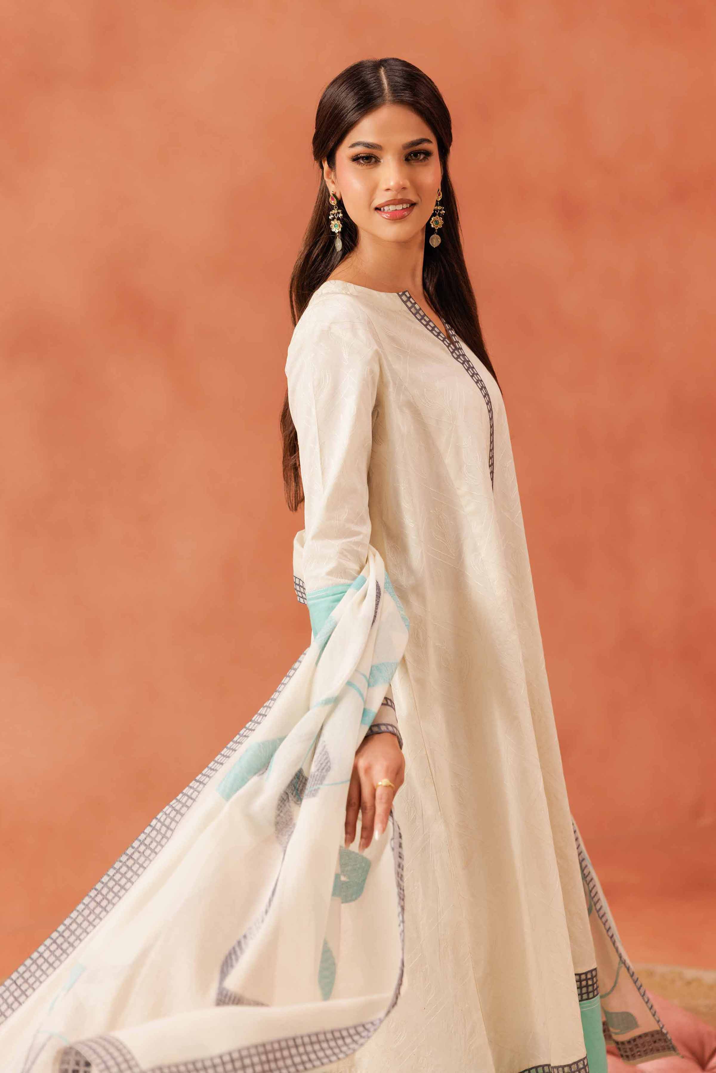 3 Piece - Embroidered Suit - KFE25-67