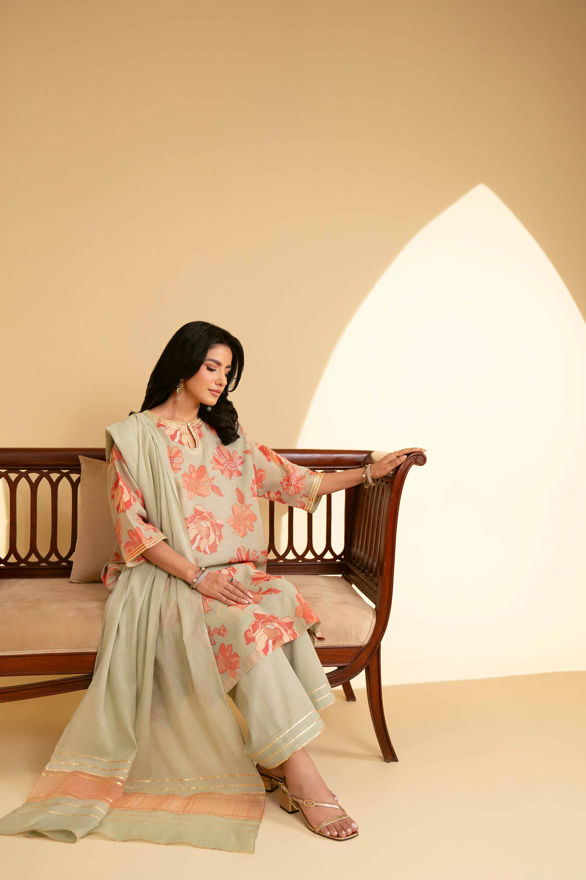 3 Piece - Printed Suit - KFE25-82