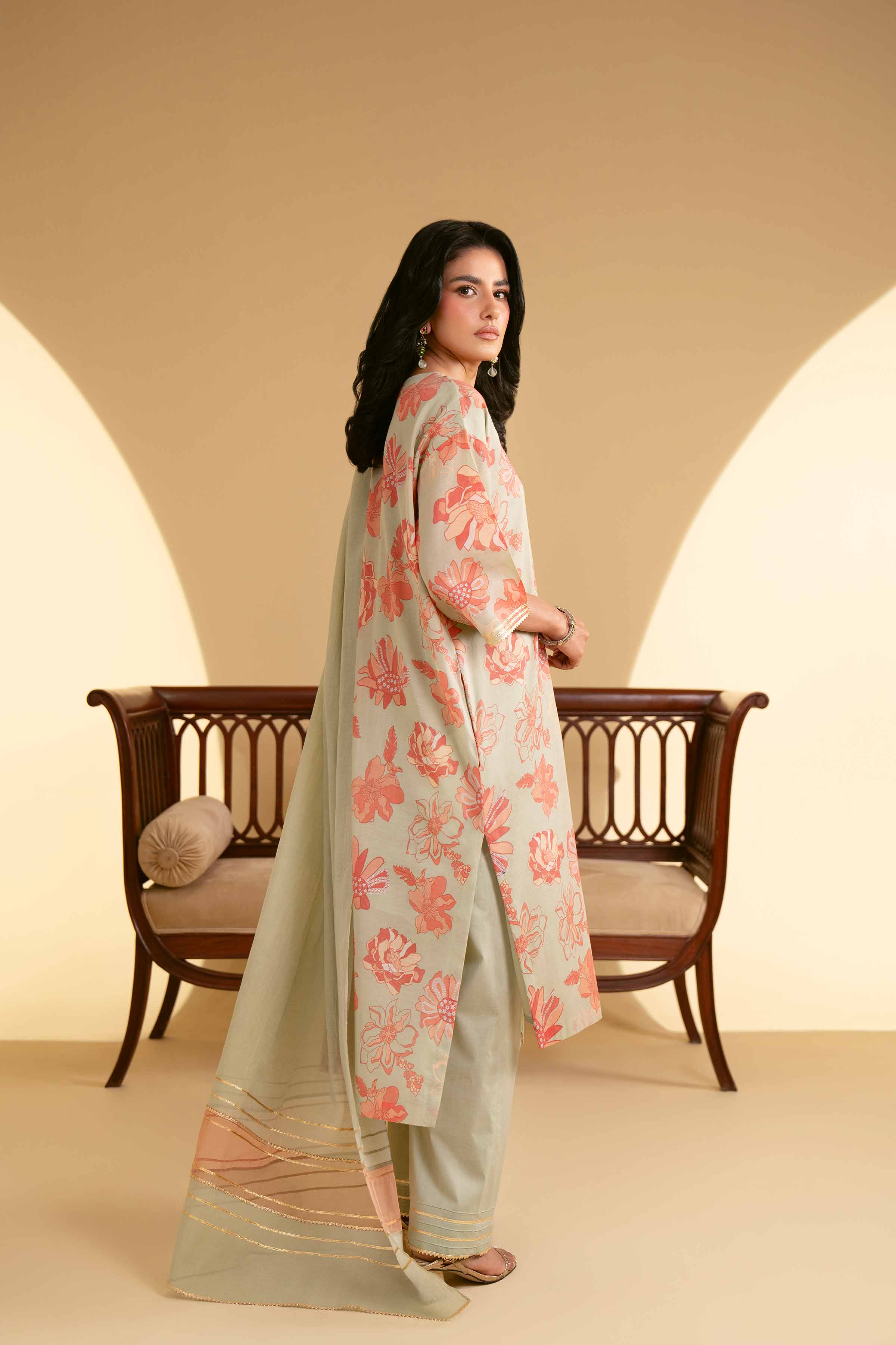 3 Piece - Printed Suit - KFE25-82