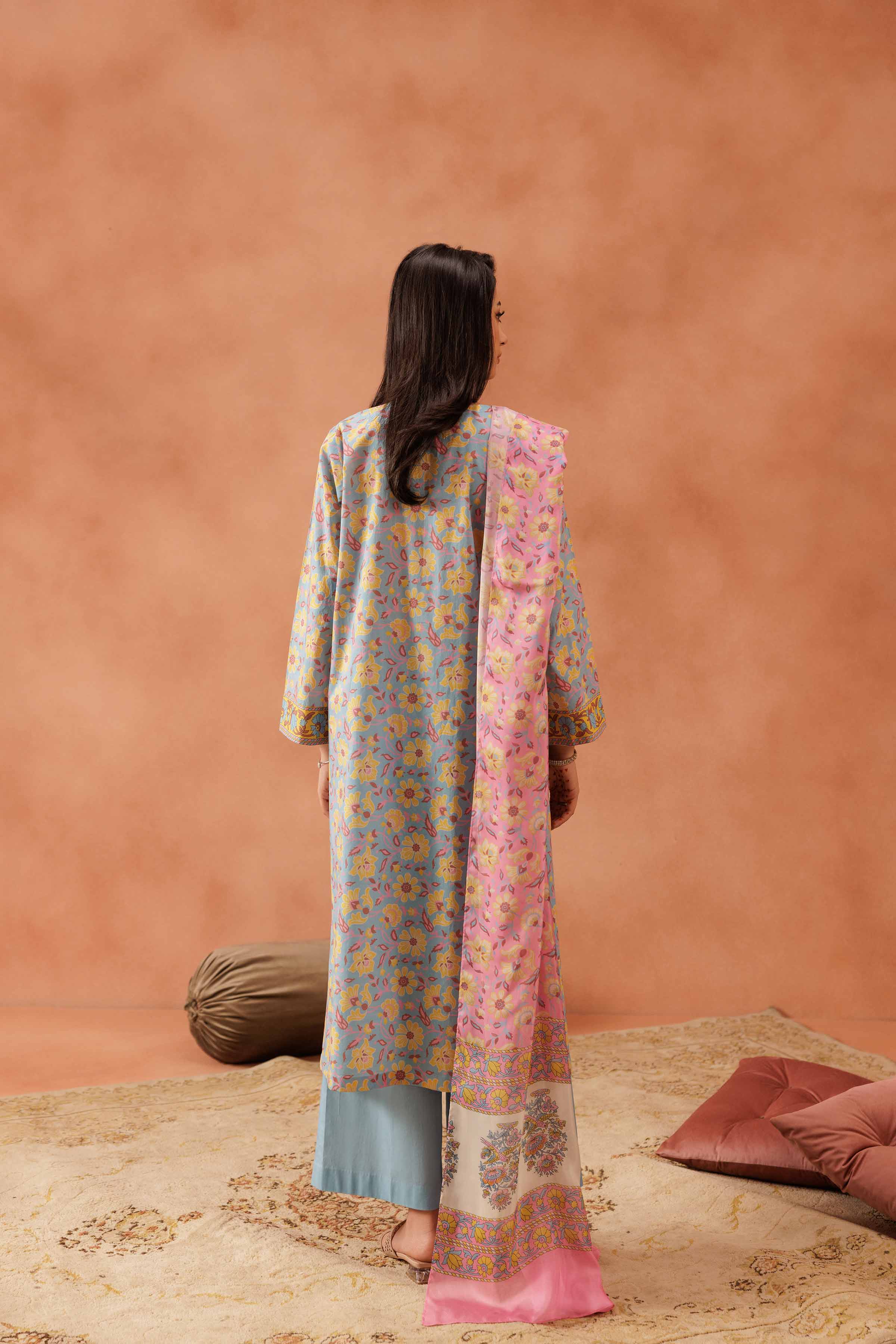 3 Piece - Printed Suit - KFE25-96