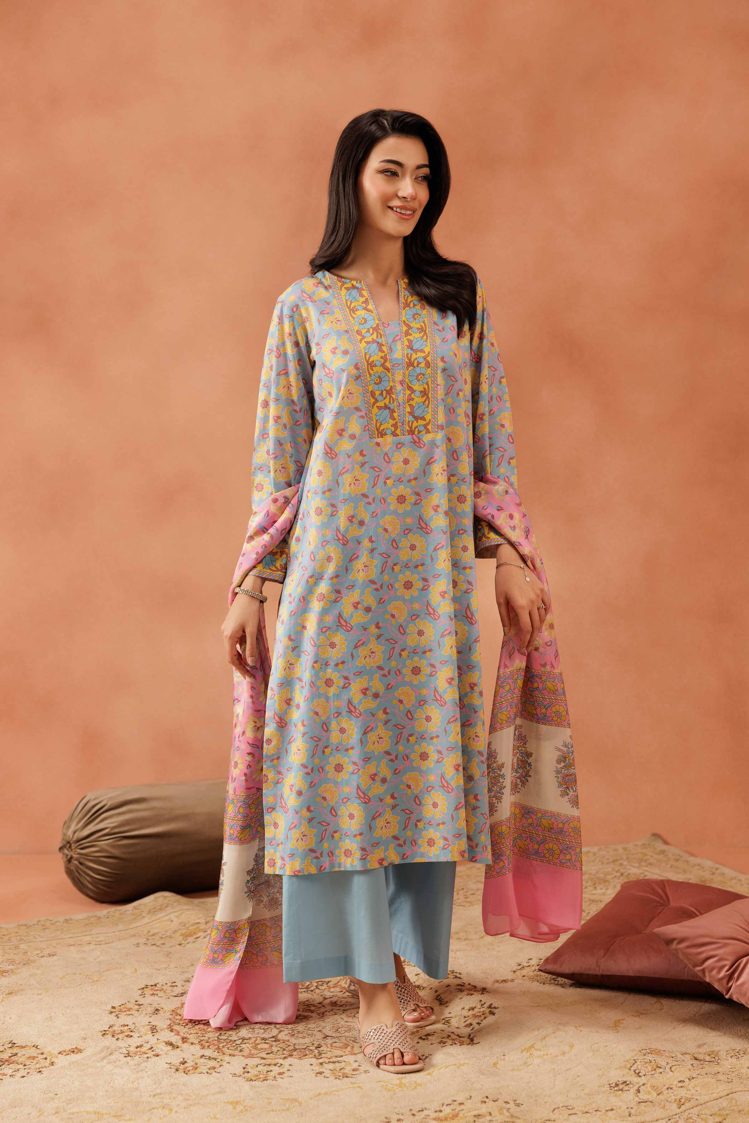 3 Piece - Printed Suit - KFE25-96