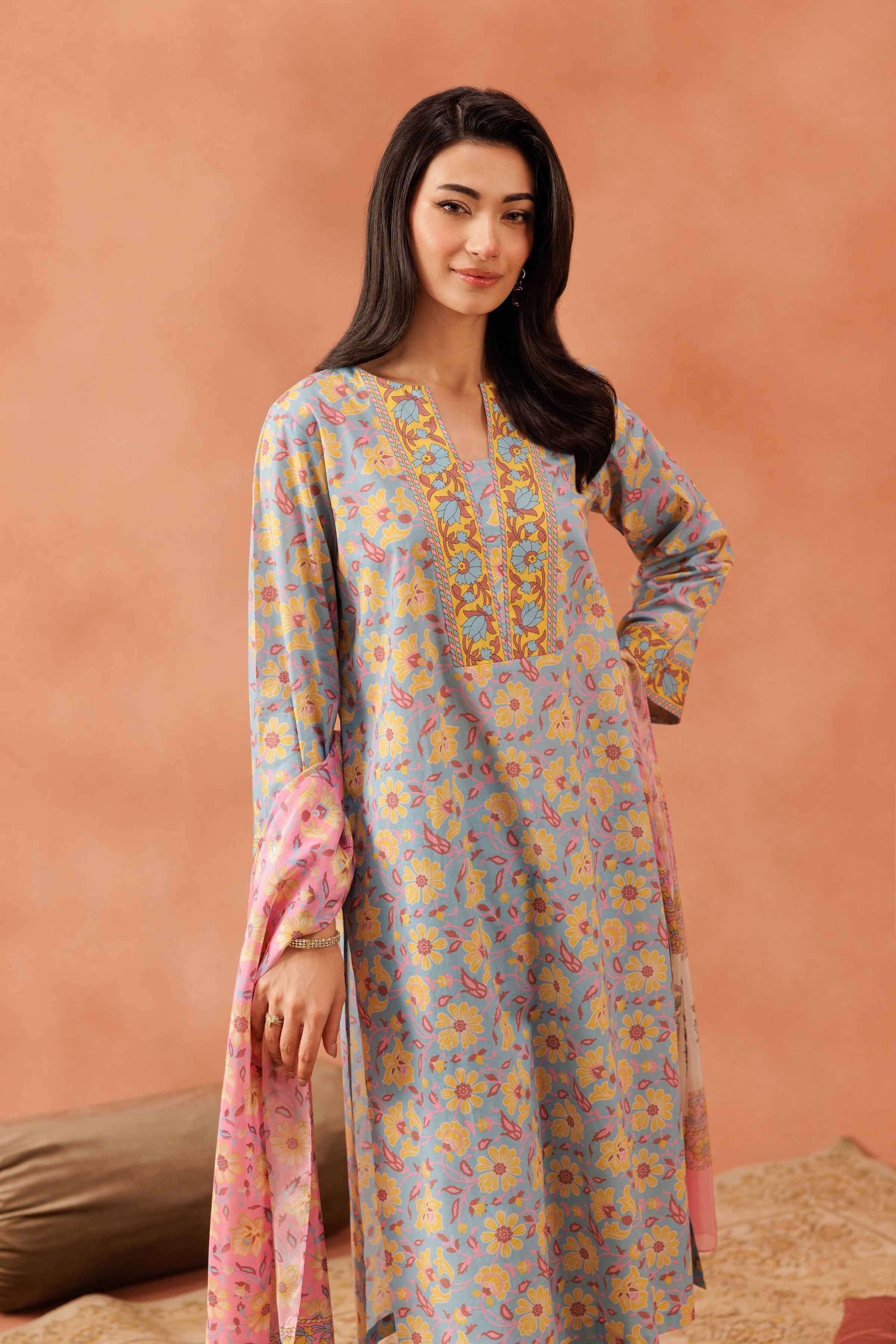 3 Piece - Printed Suit - KFE25-96