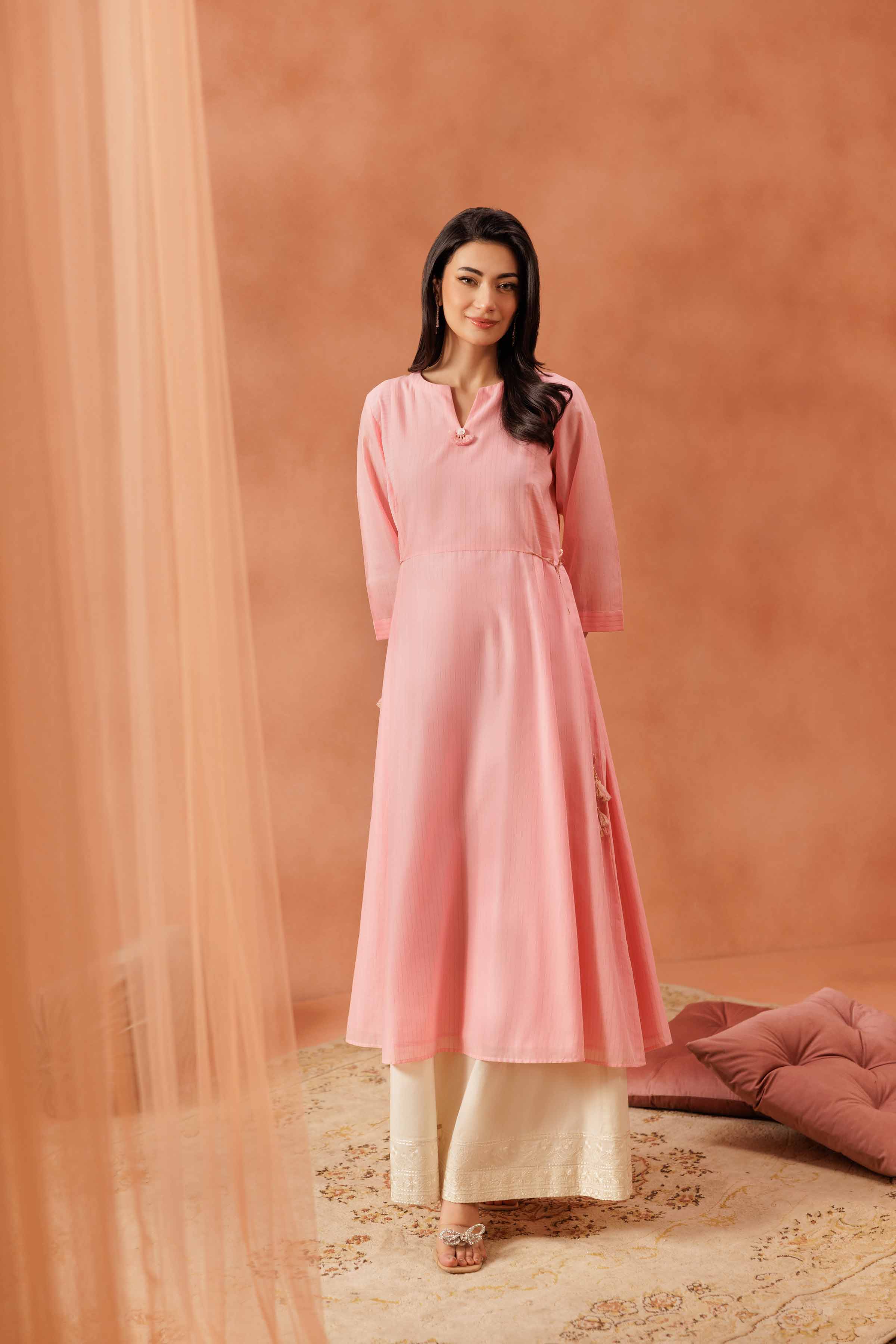 Nishat Linen UAE - Embroidered Dress - KFE25-98