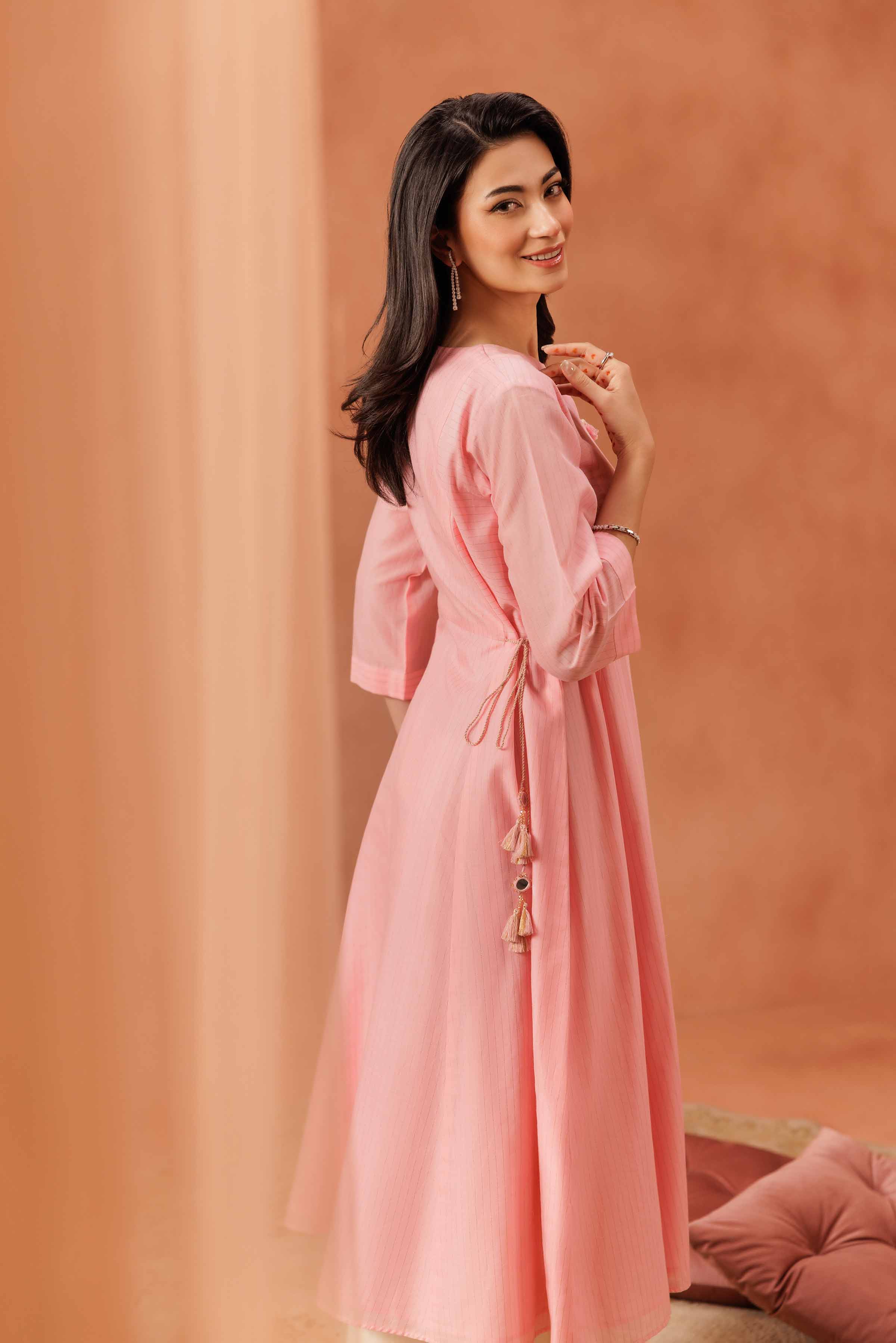 Nishat Linen UAE - Embroidered Dress - KFE25-98