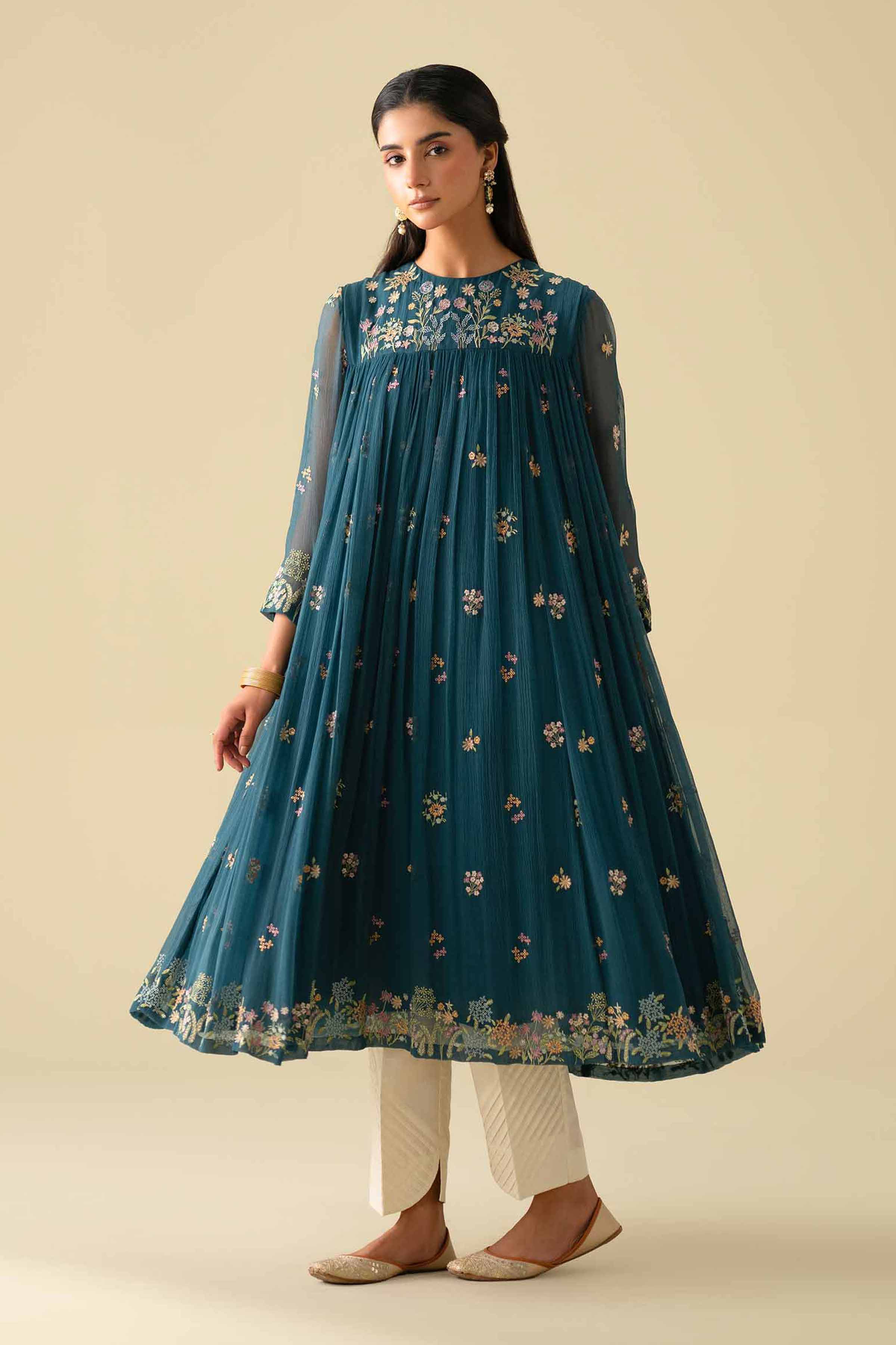 Embroidered Dress - KFE26-05