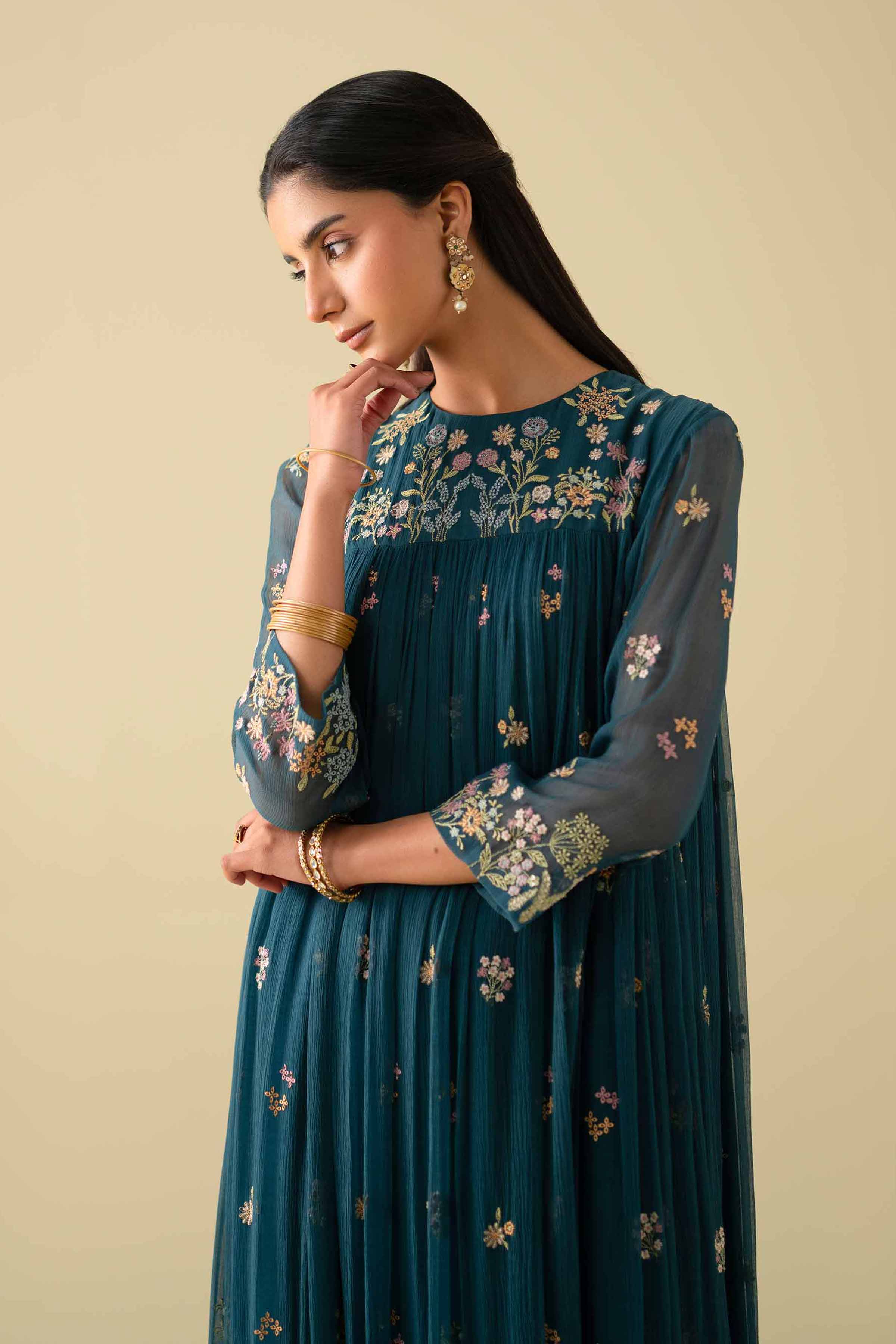 Embroidered Dress - KFE26-05