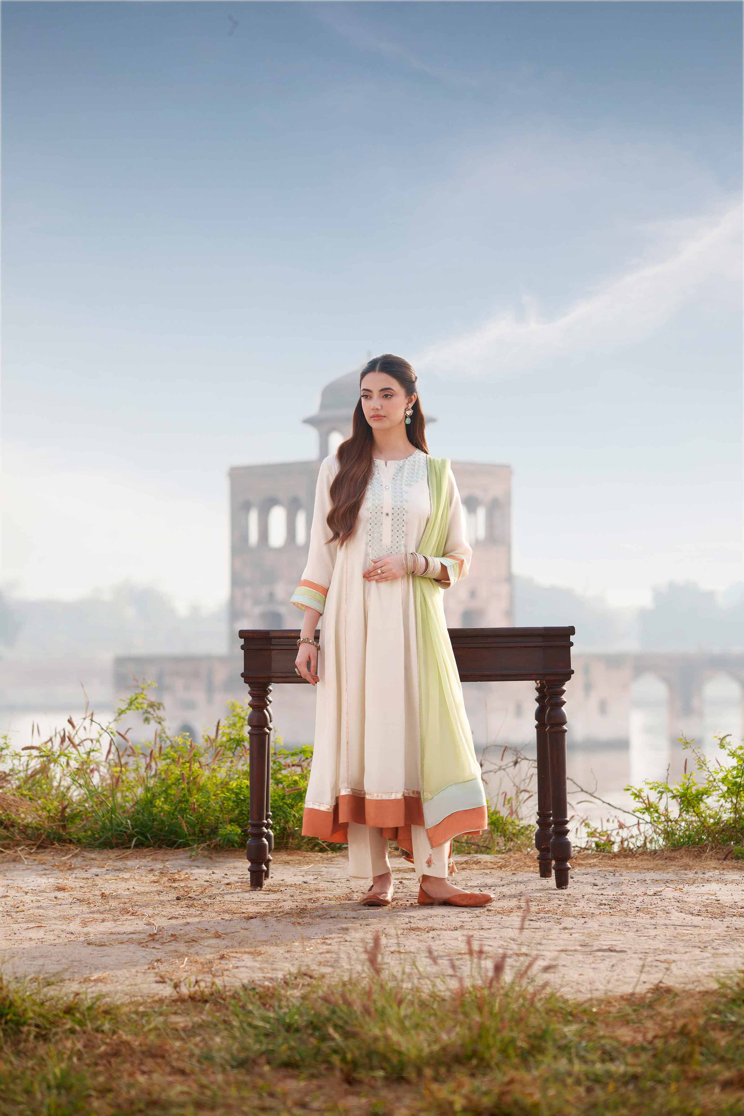 3 Piece - Embroidered Suit - KFE26-103