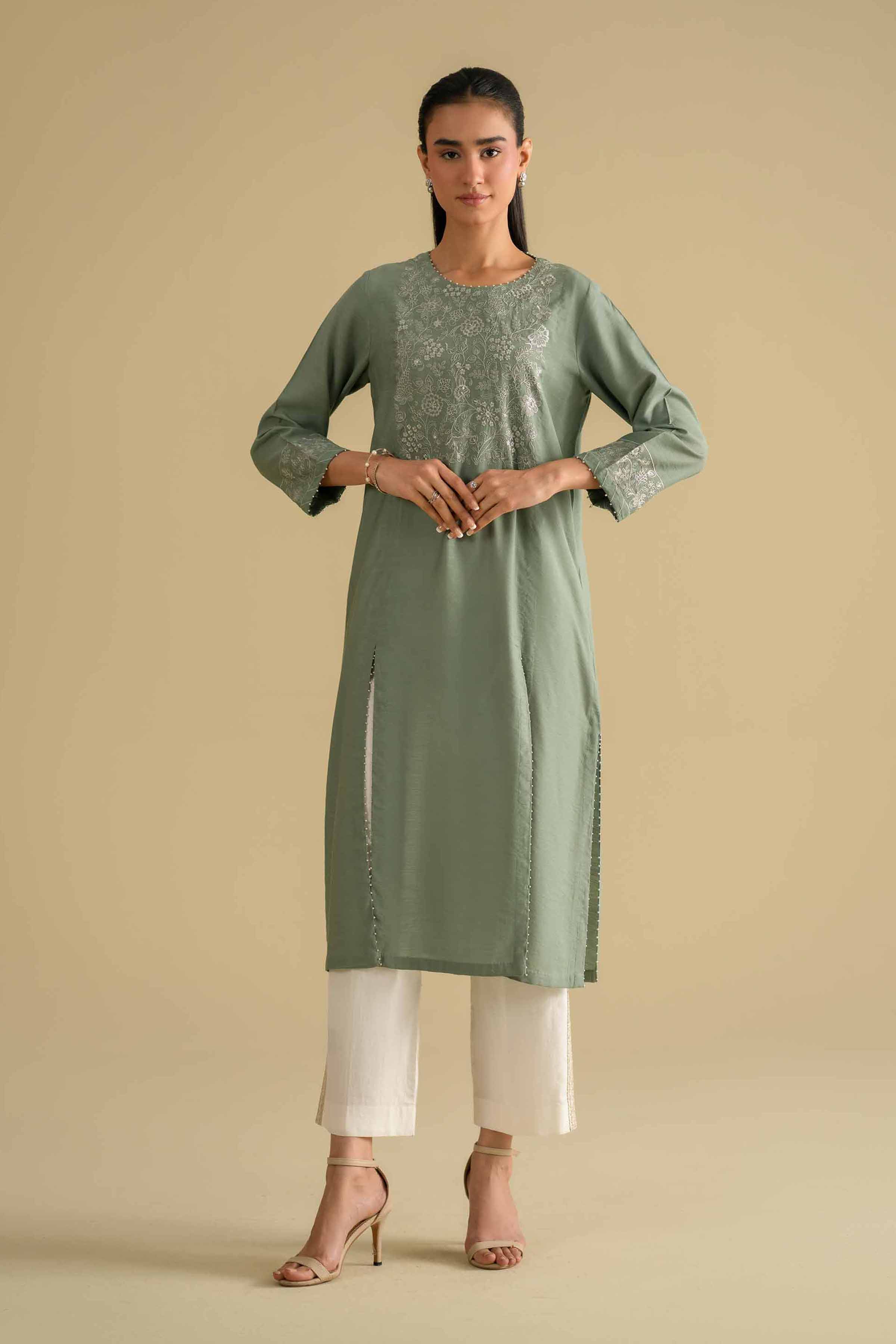 Embroidered Shirt - KFE26-11