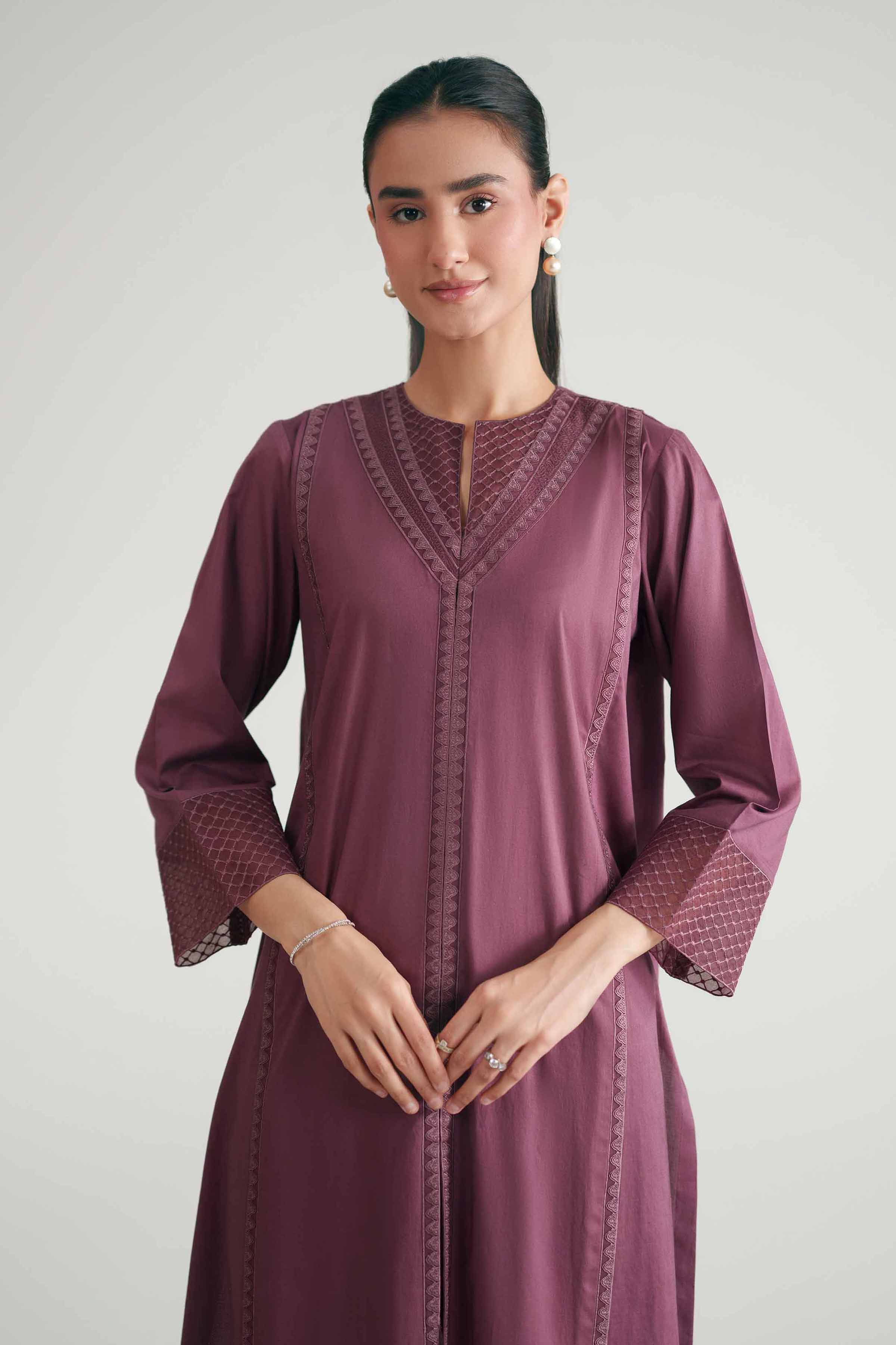 2 Piece - Embroidered Suit - KFE26-170