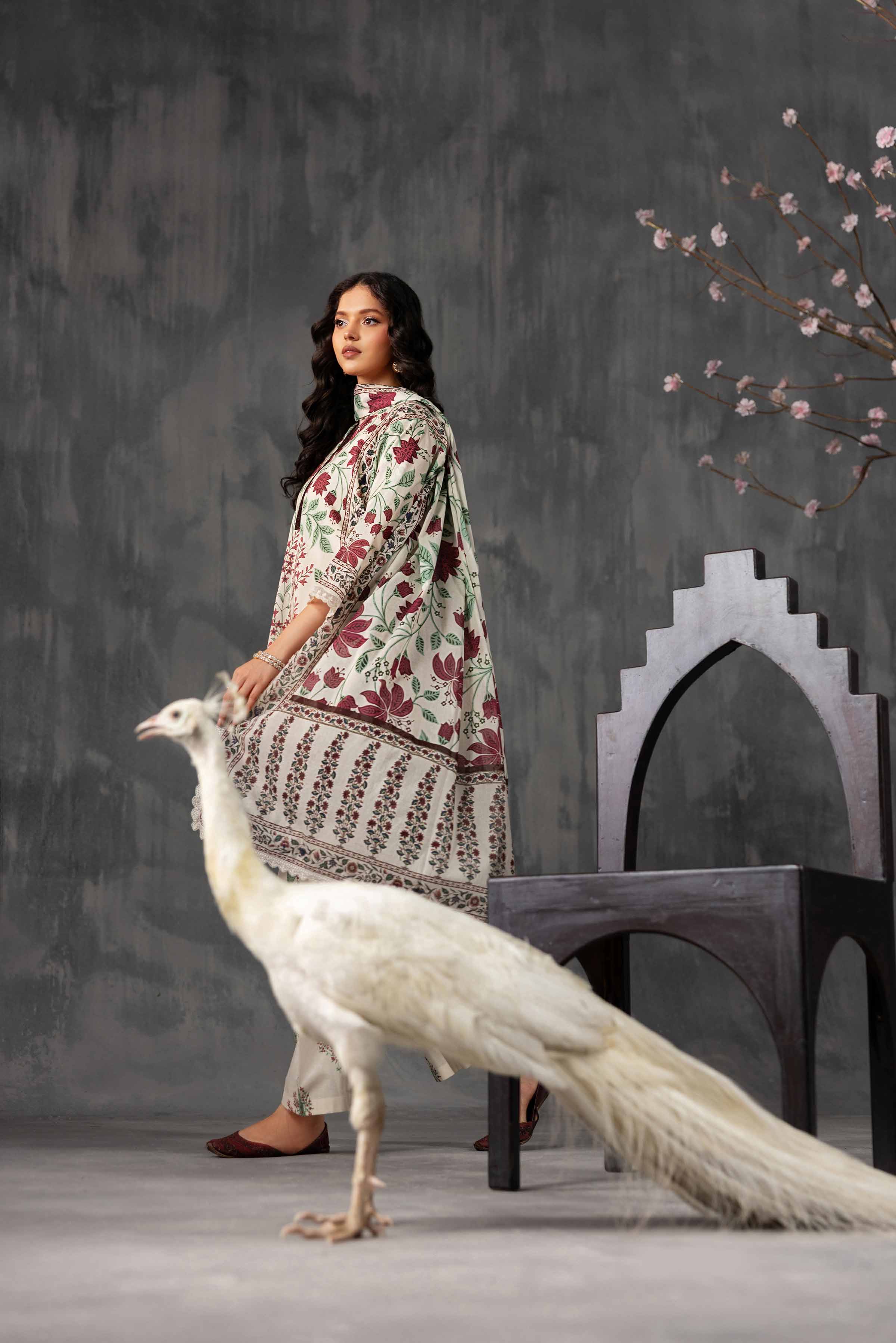 3 Piece - Printed Suit - KFE26-203