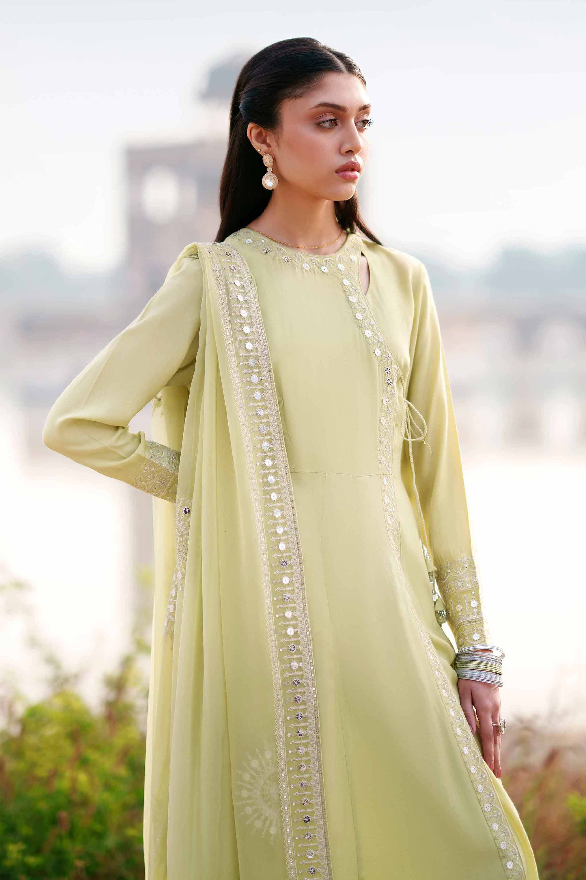 2 Piece - Embroidered Suit - KFE26-25