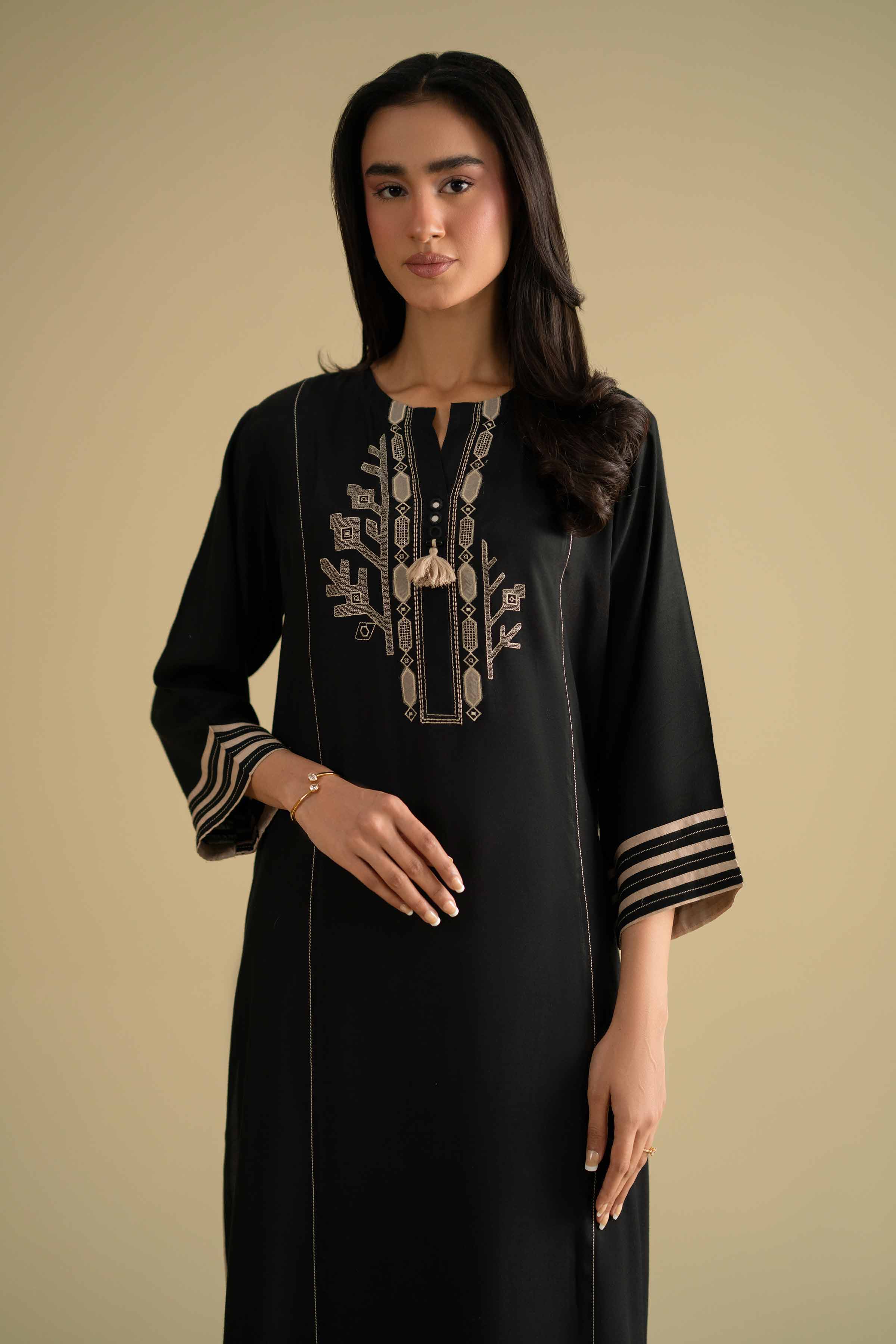 2 Piece - Embroidered Suit - KFE26-37