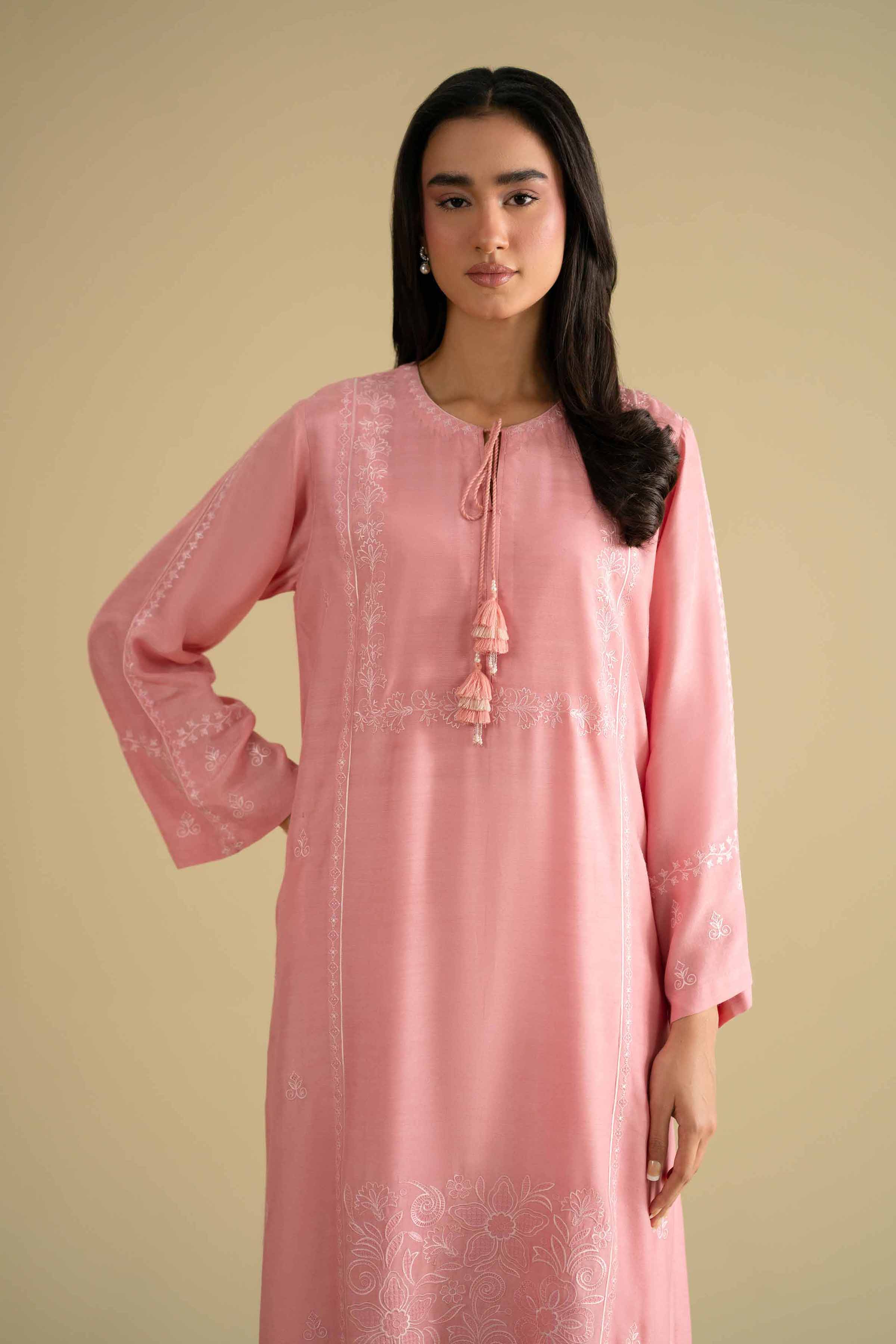 2 Piece - Embroidered Suit - KFE26-69