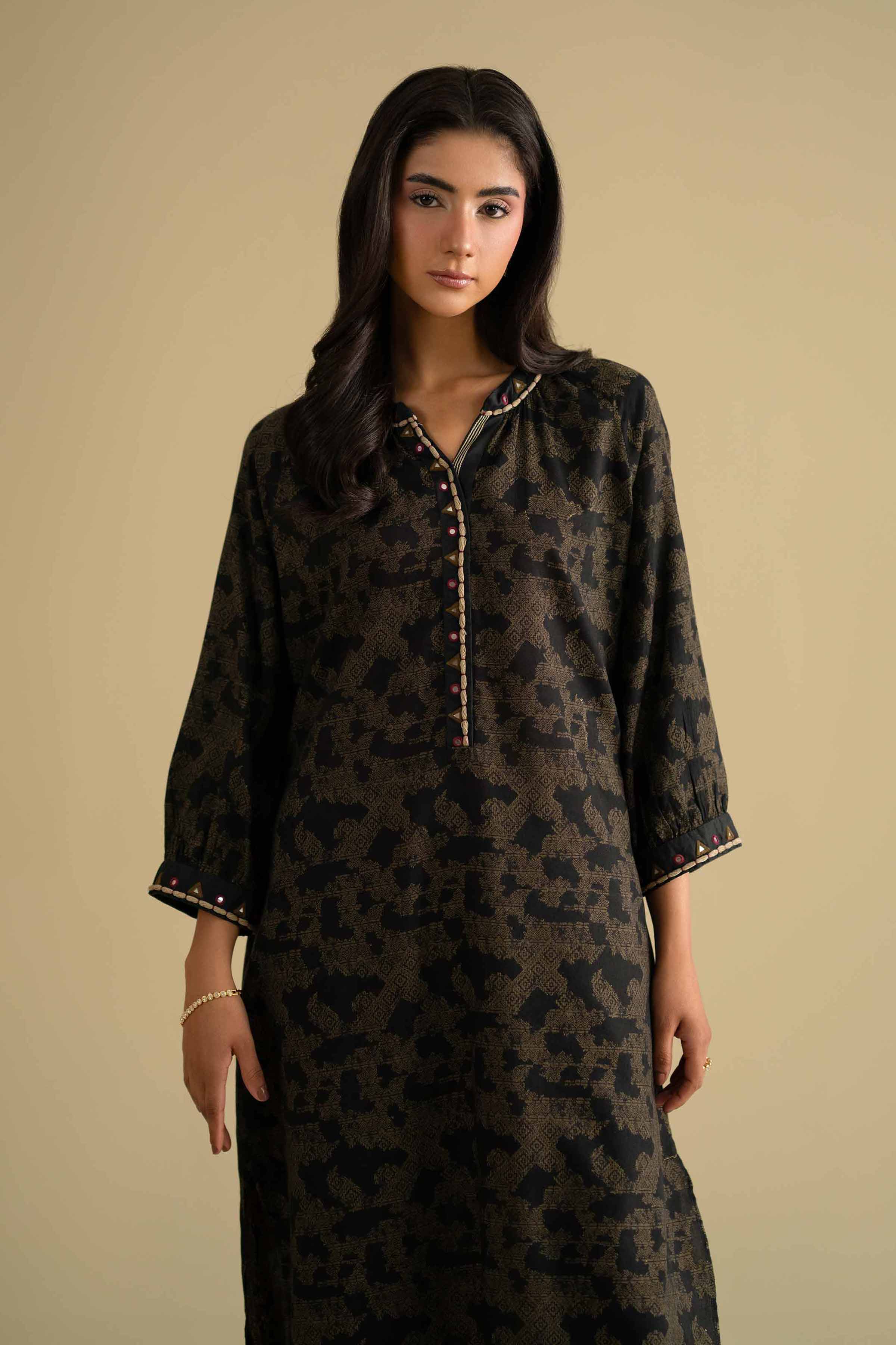 2 Piece - Embroidered Suit - KFE26-71