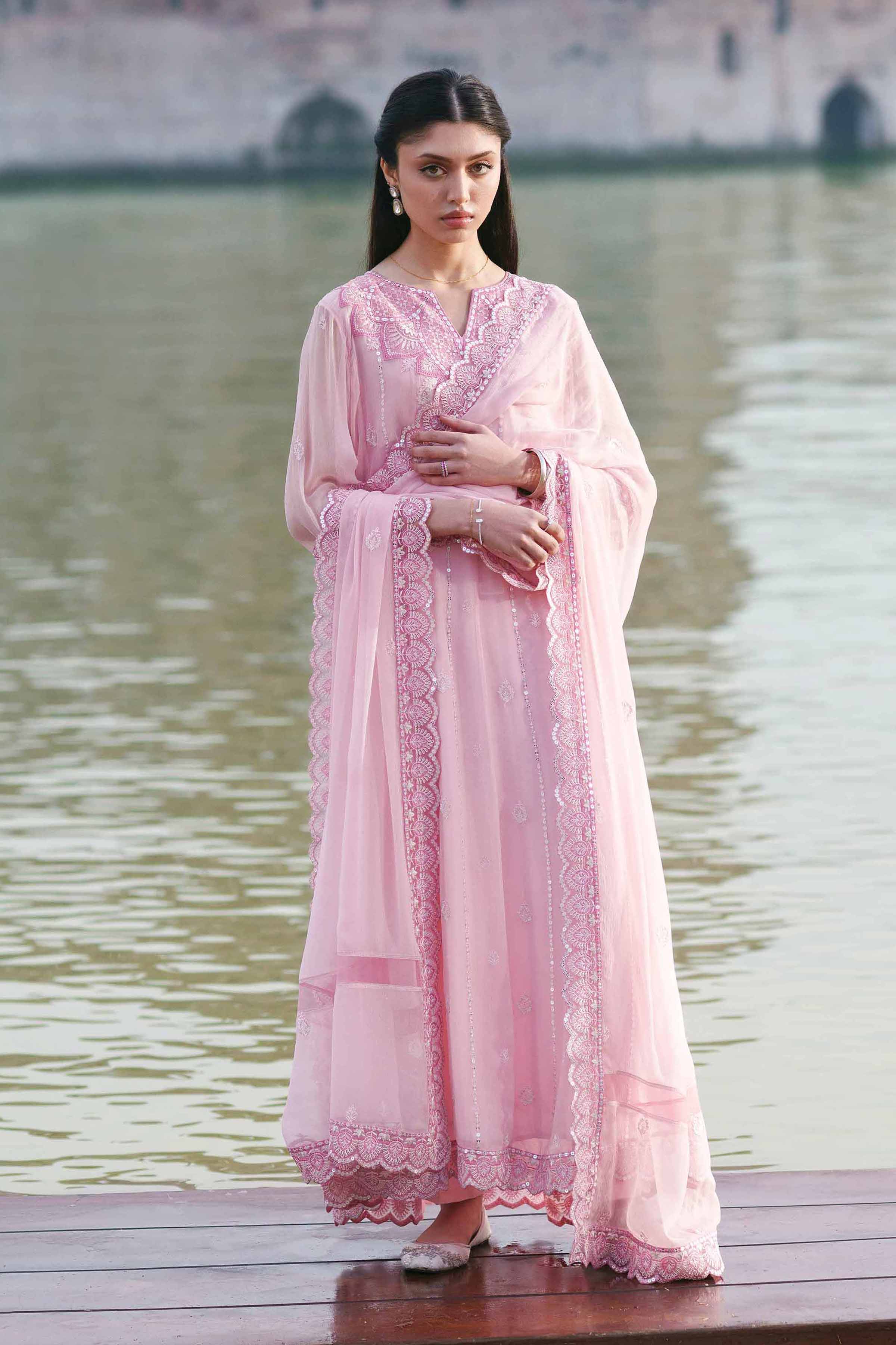 3 Piece - Embroidered Suit - KFE26-99