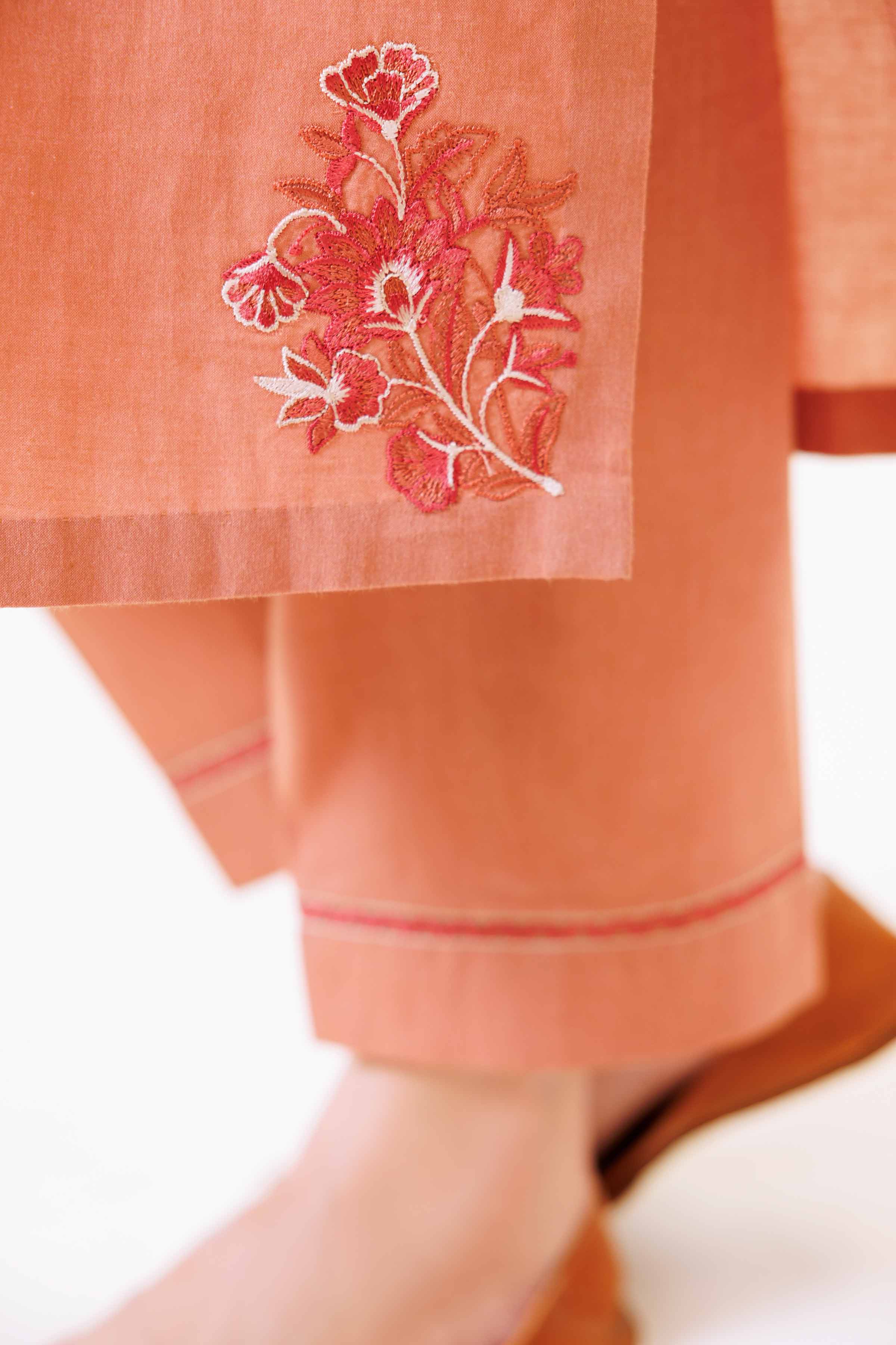 2 Piece - Embroidered Suit - KFS24-93