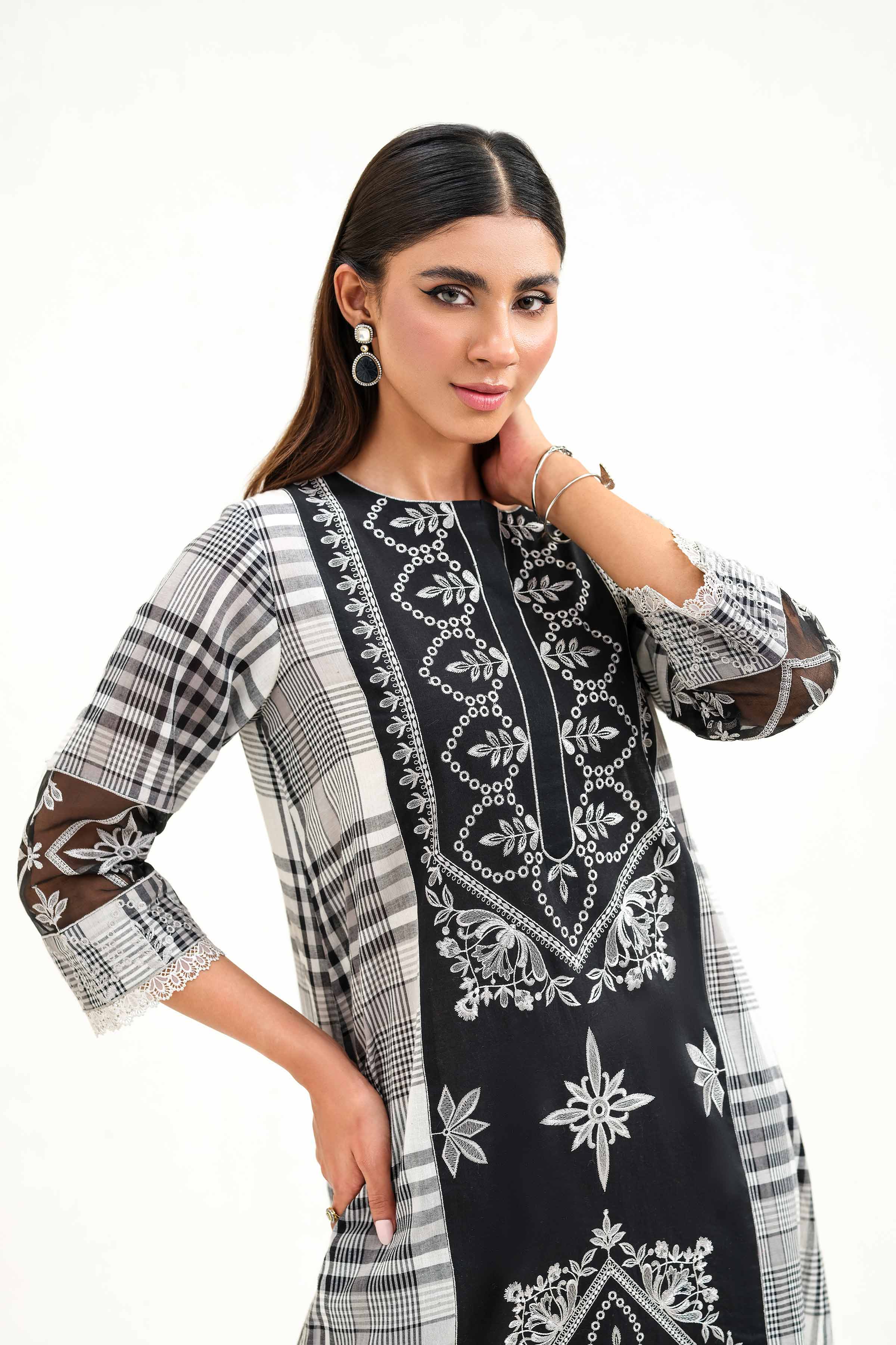 2 Piece - Embroidered Suit - KFS25-09