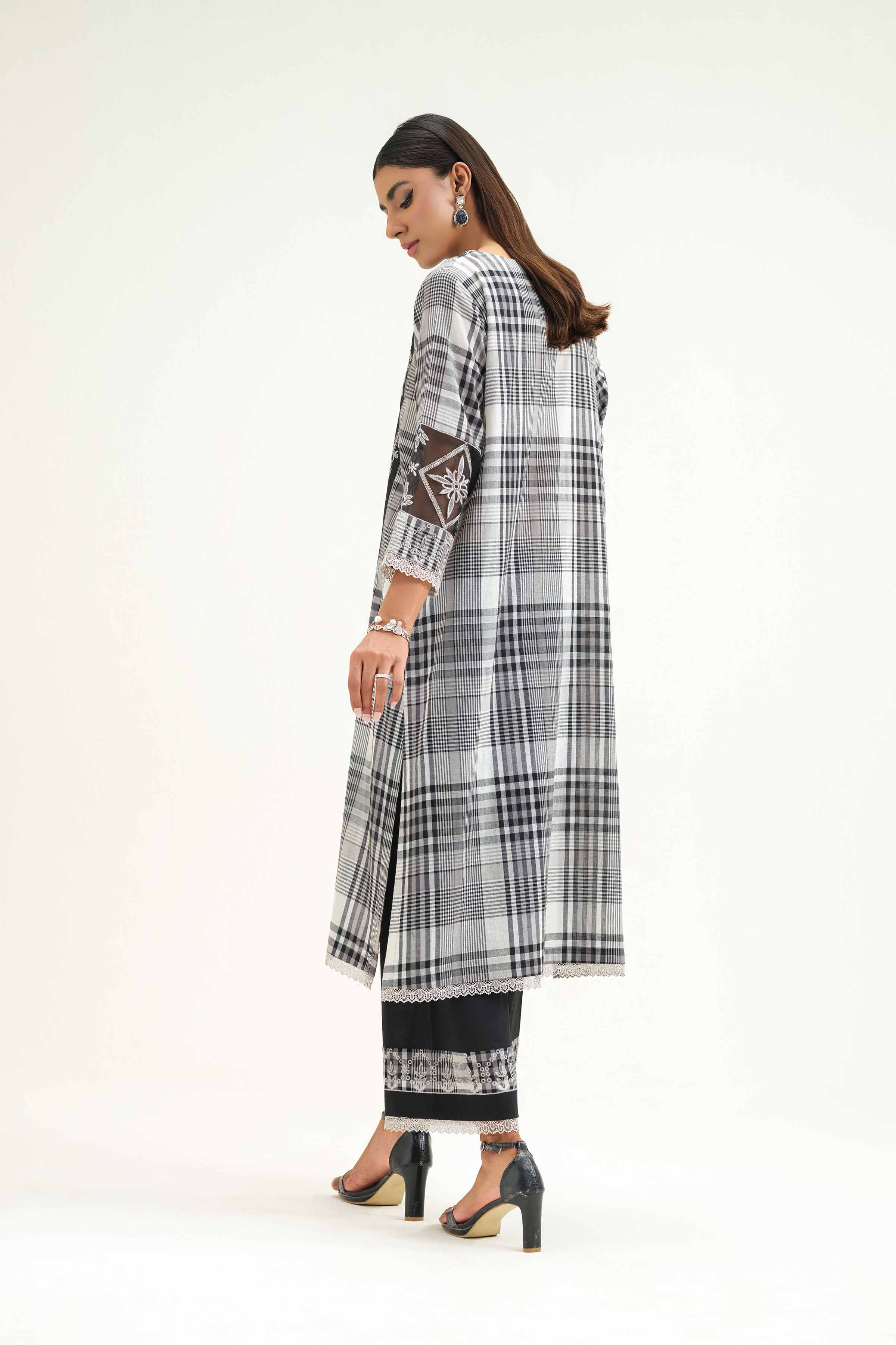 2 Piece - Embroidered Suit - KFS25-09