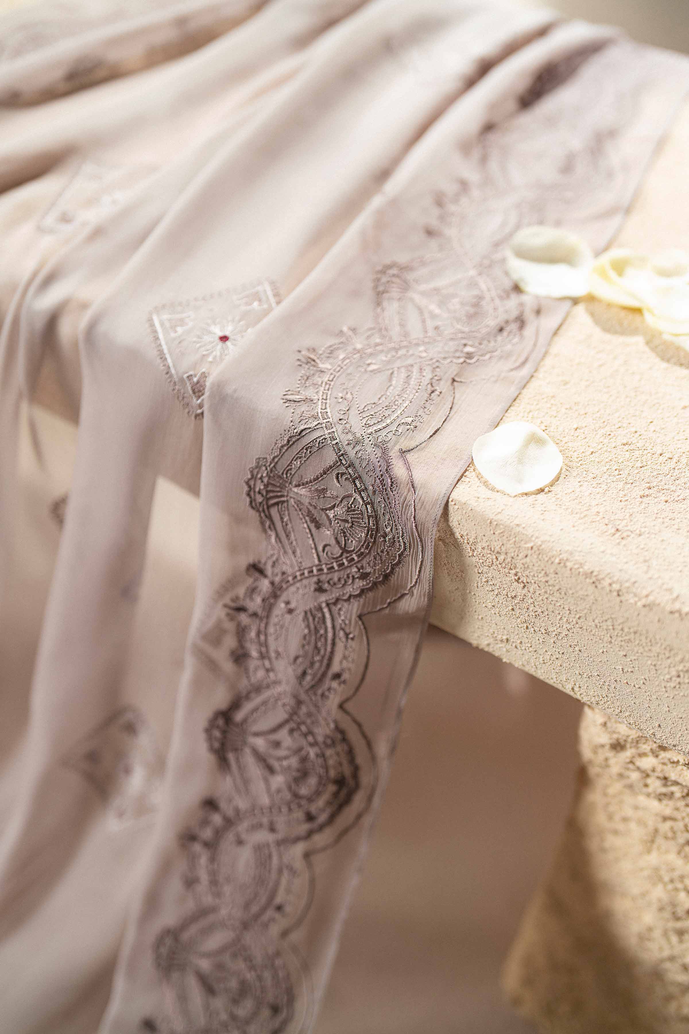 Embroidered Dupatta - KFS25-101