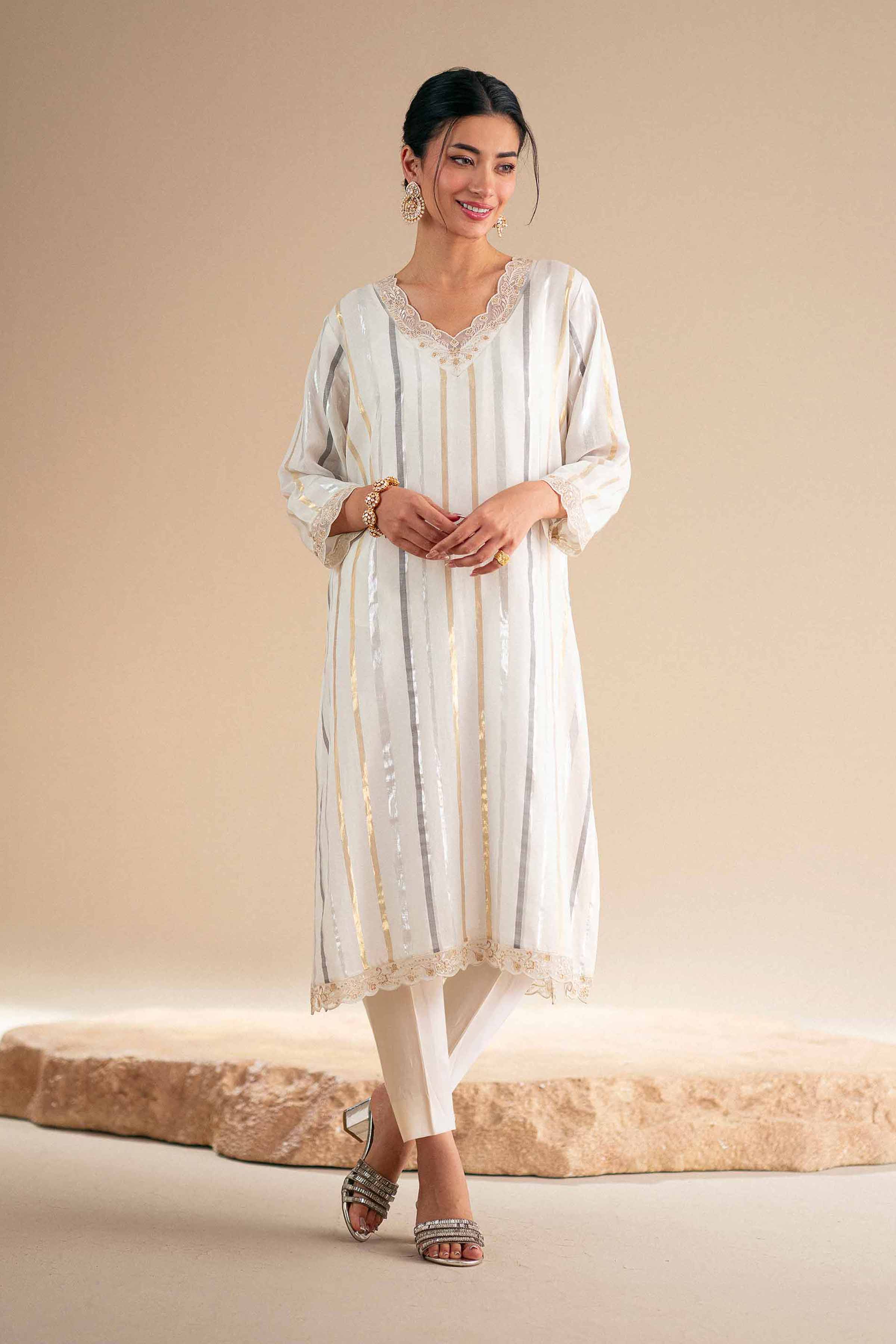 Embroidered Shirt - KFS25-108