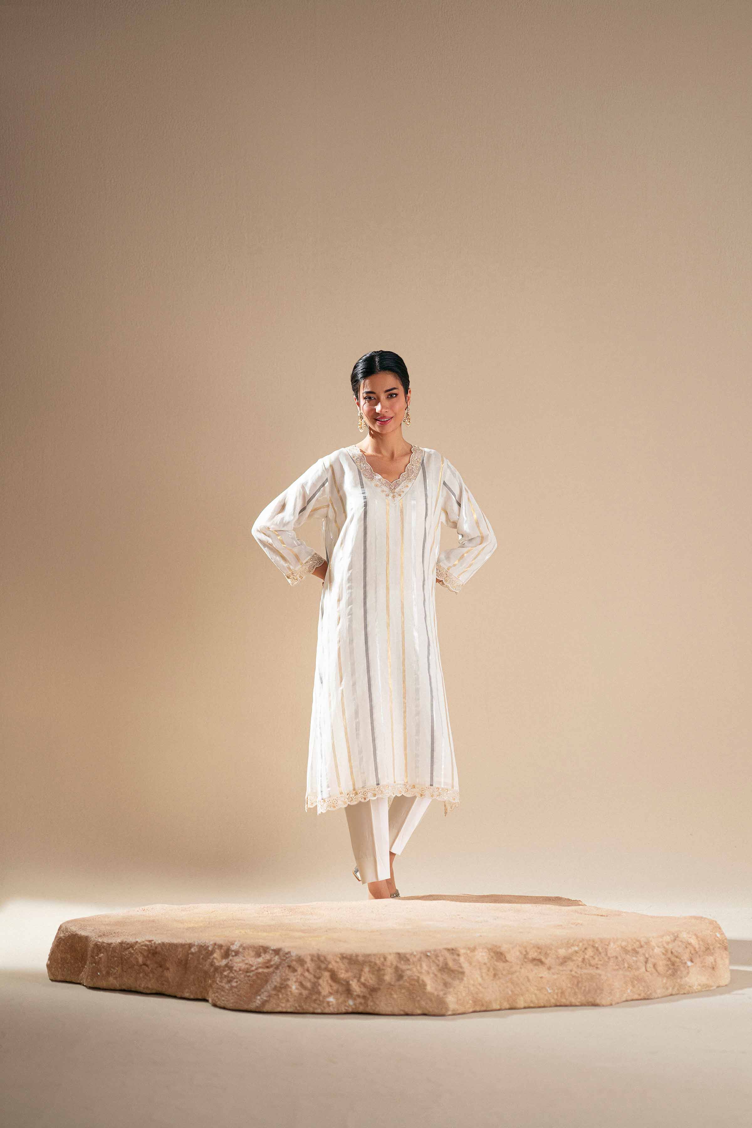 Embroidered Shirt - KFS25-108