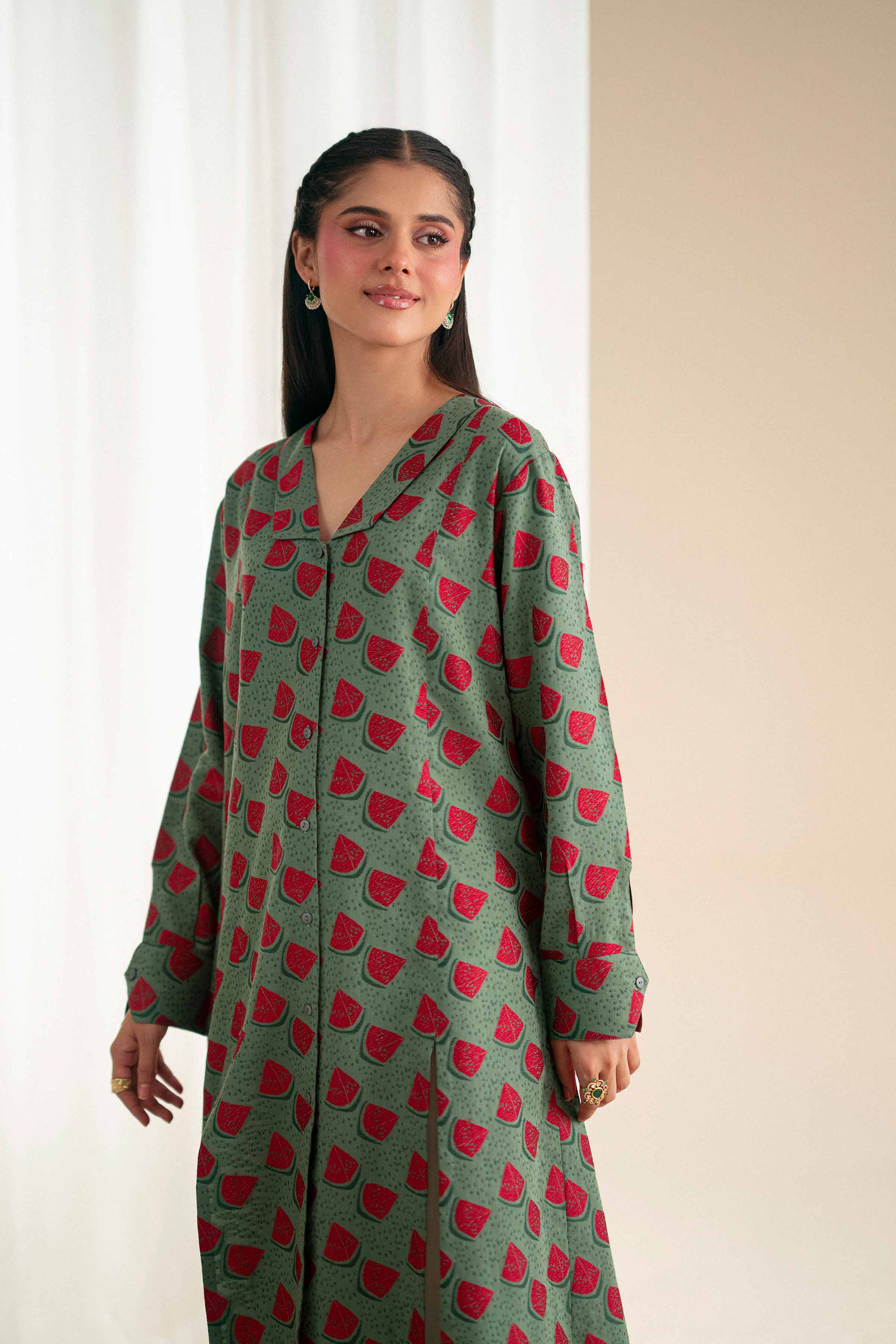 Printed Shirt - KFS25-114