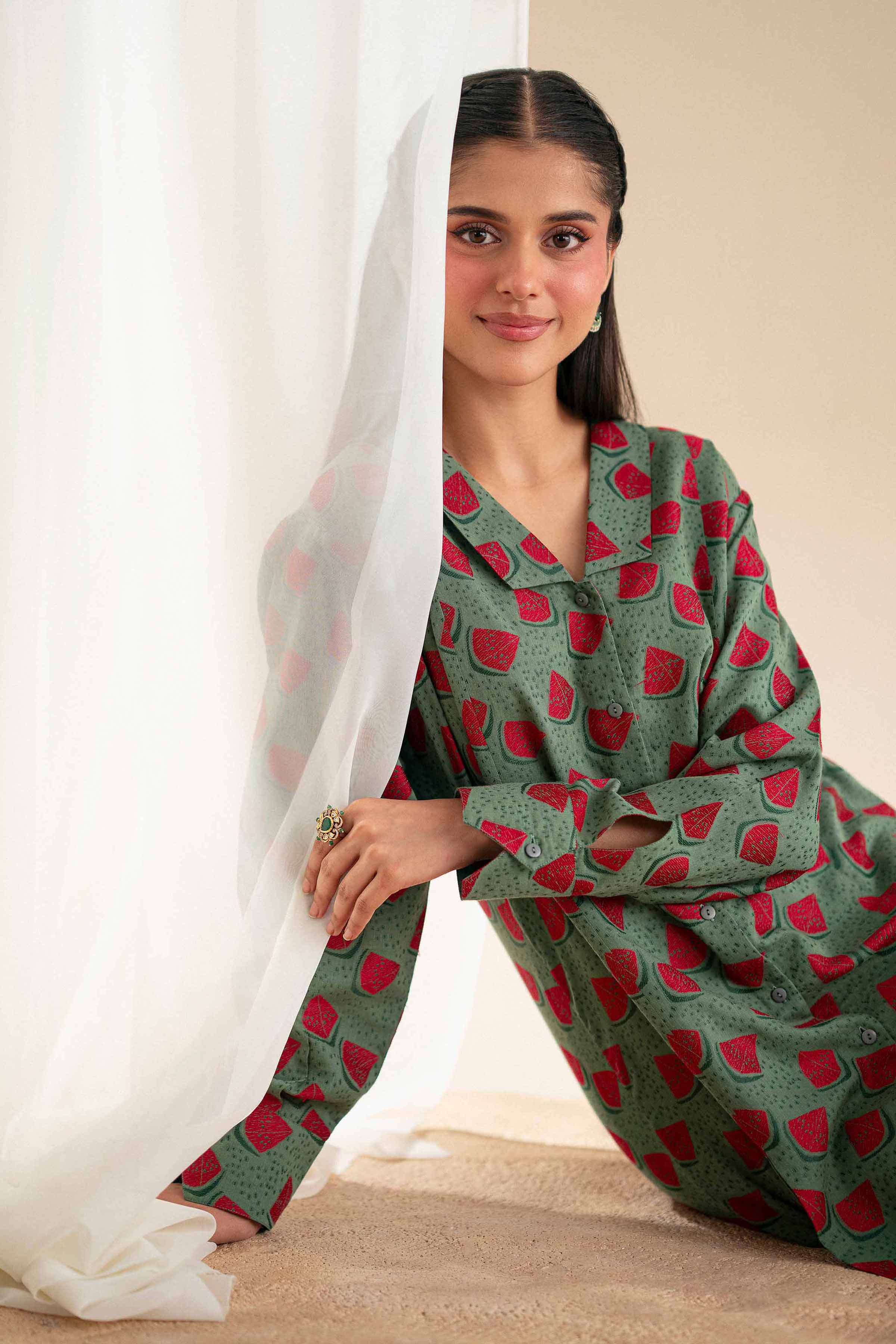 Printed Shirt - KFS25-114