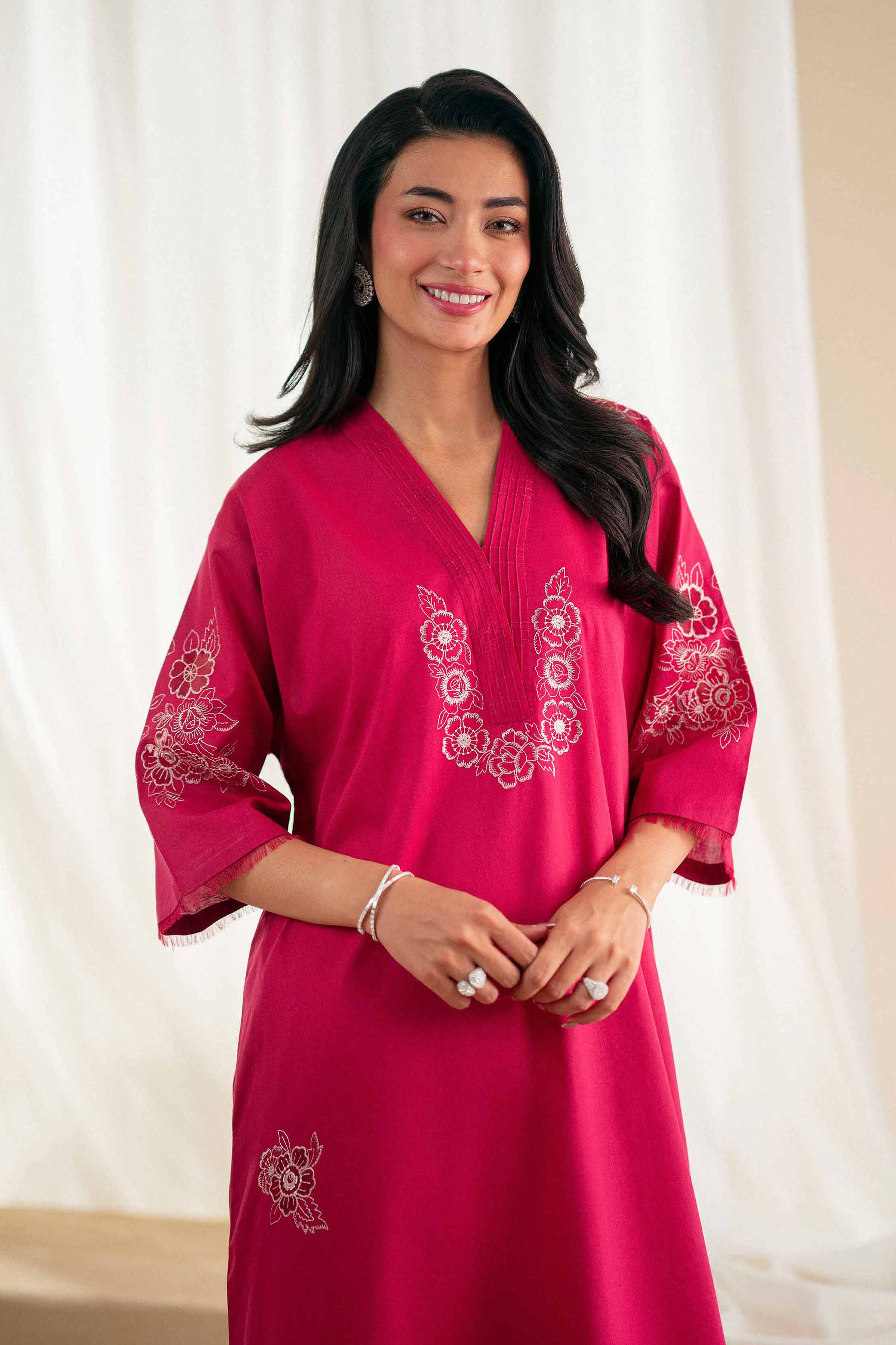 2 Piece - Embroidered Suit - KFS25-118