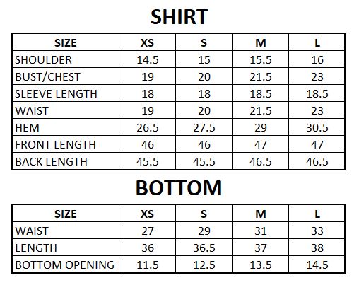 Size Guide