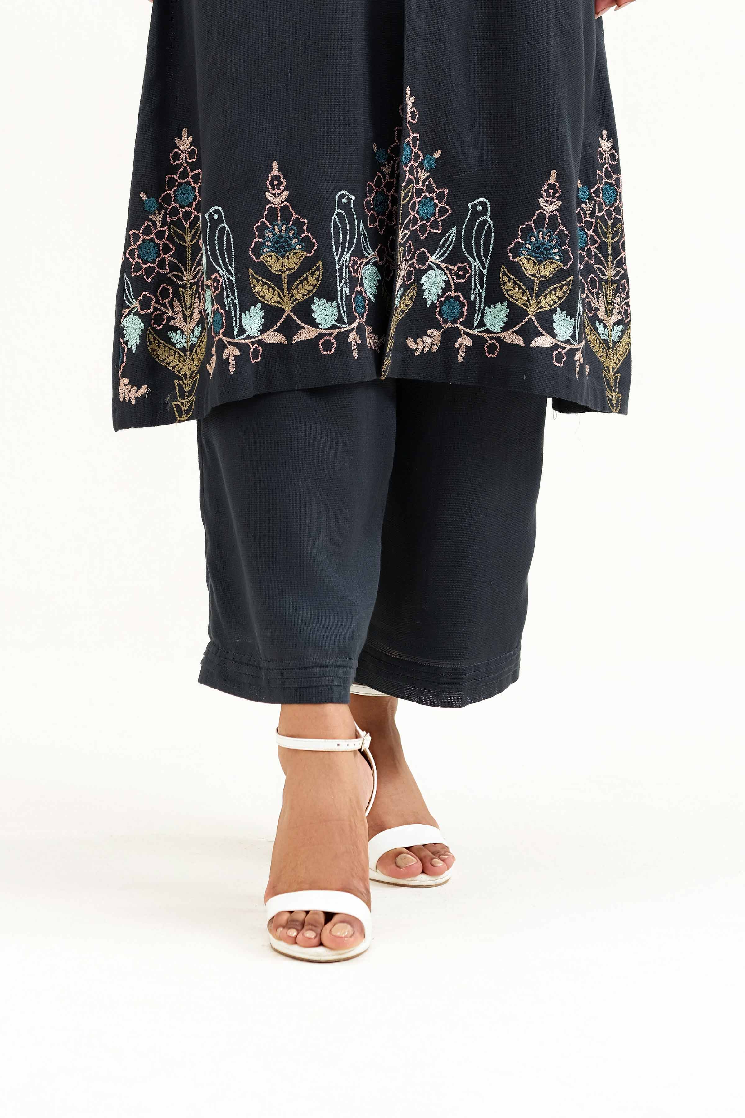 2 Piece - Embroidered Suit - KFS25-29