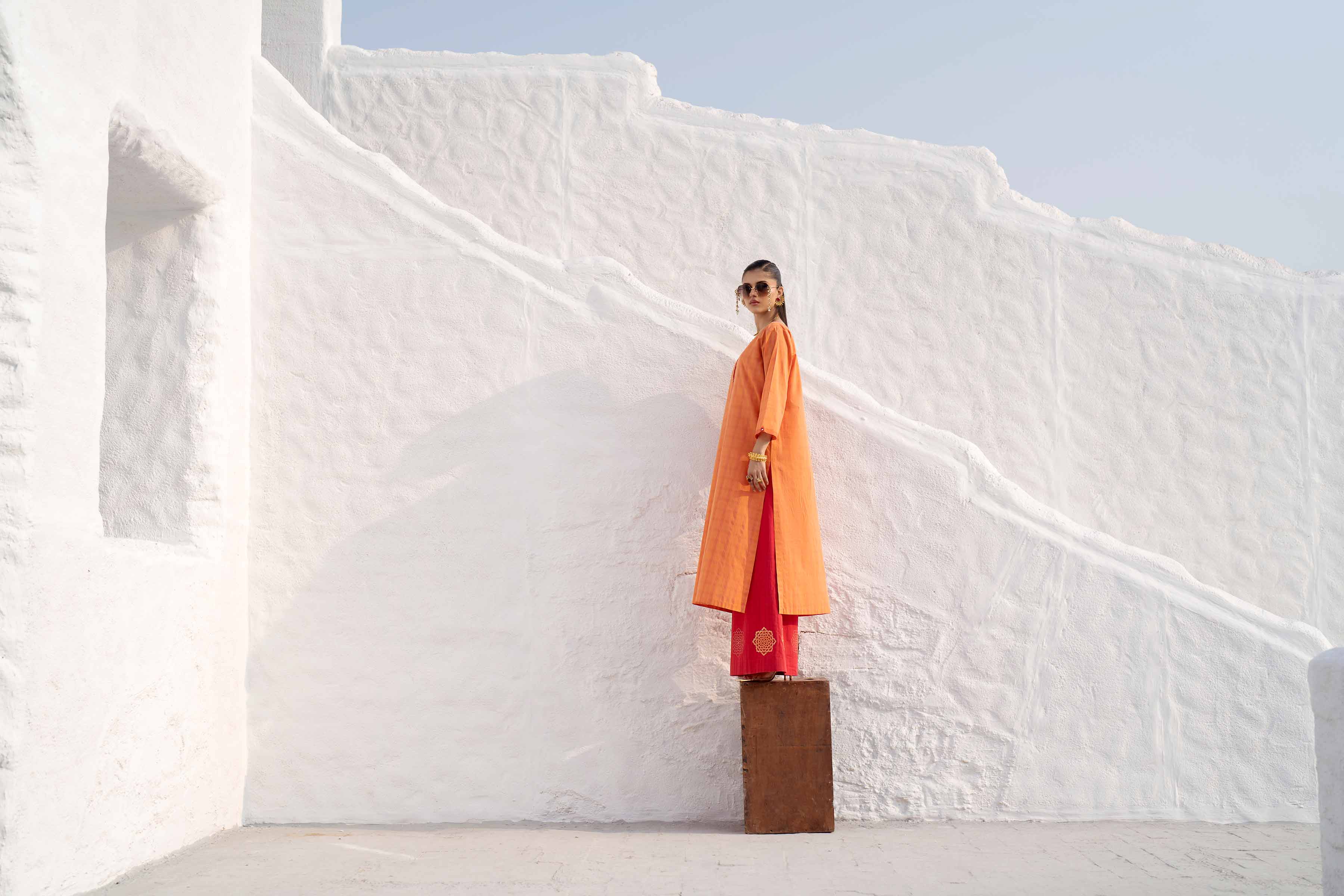 Nishat Linen UAE - 2 Piece - Embroidered Suit - KFS25-32