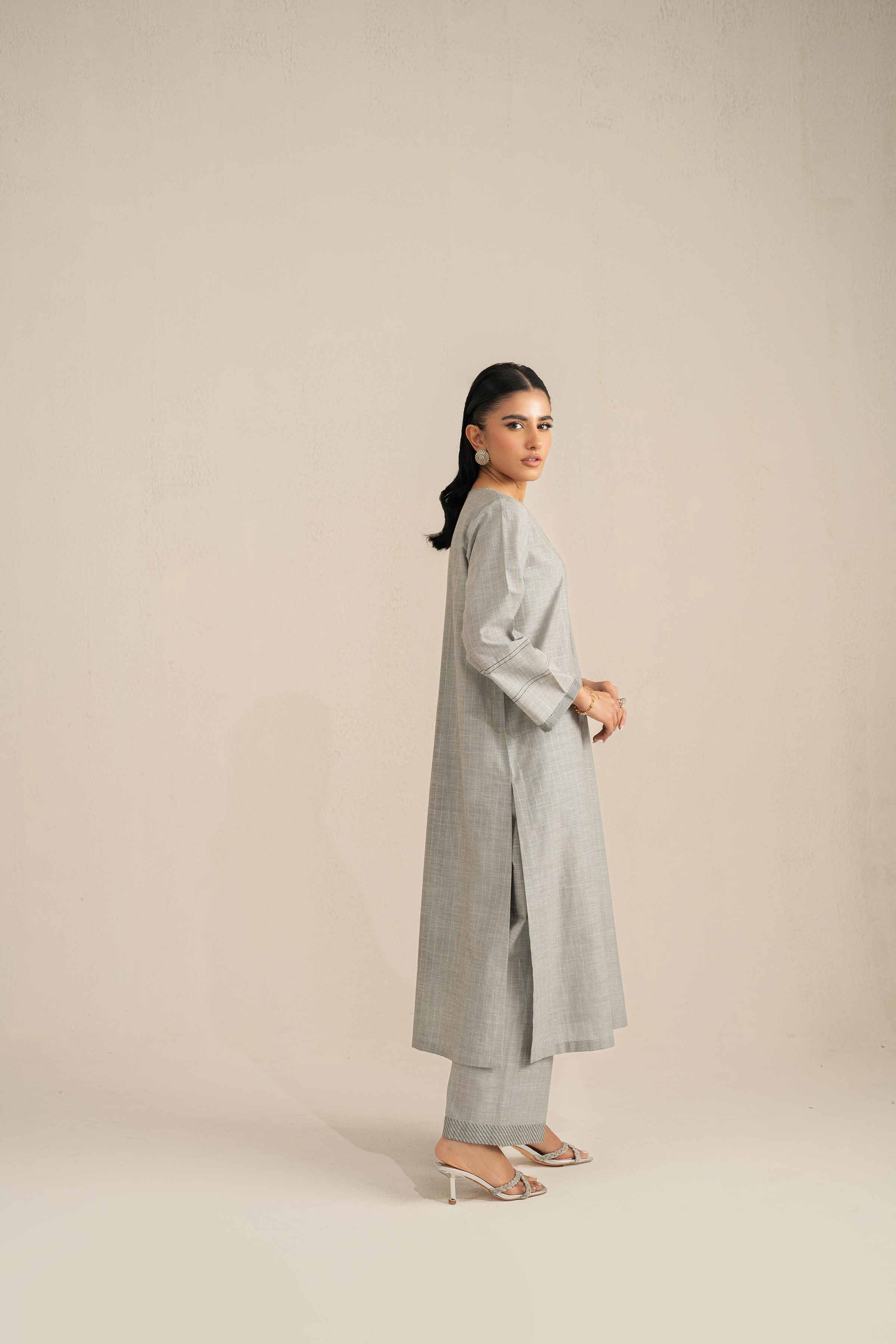 2 Piece - Embroidered Suit - KFS25-41