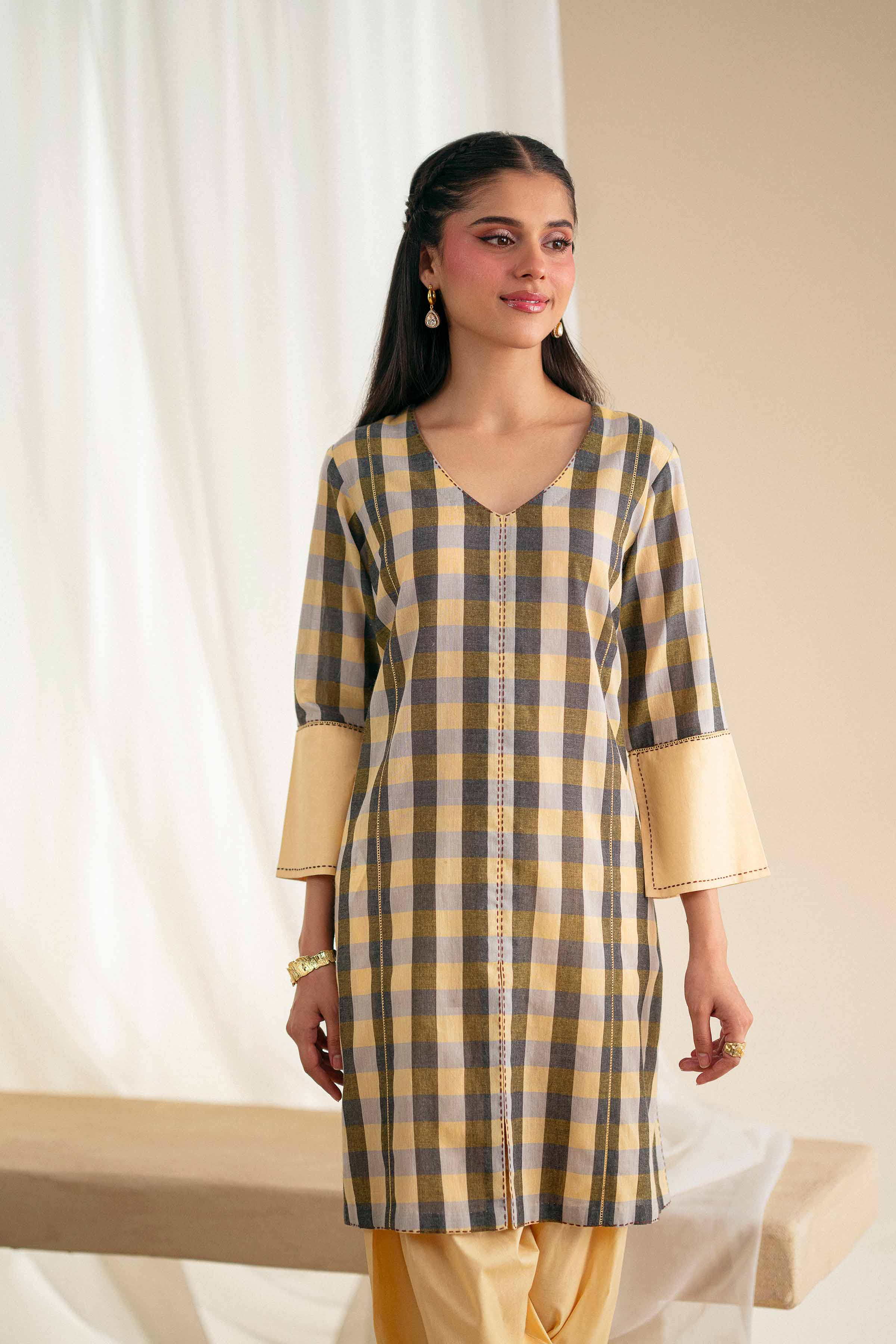 2 Piece - Printed Suit - KFS25-82